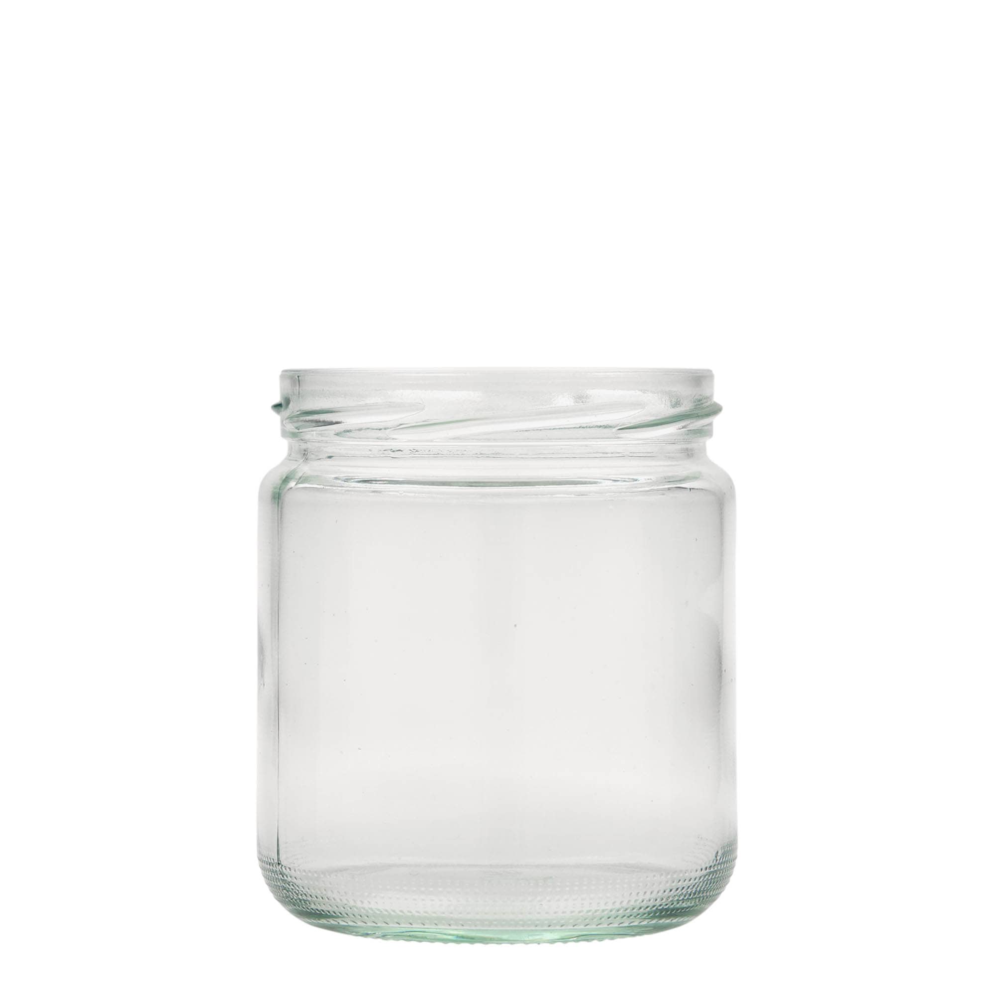 440 ml apvalus stiklas, anga: sukamas dangtelis (TO 82)