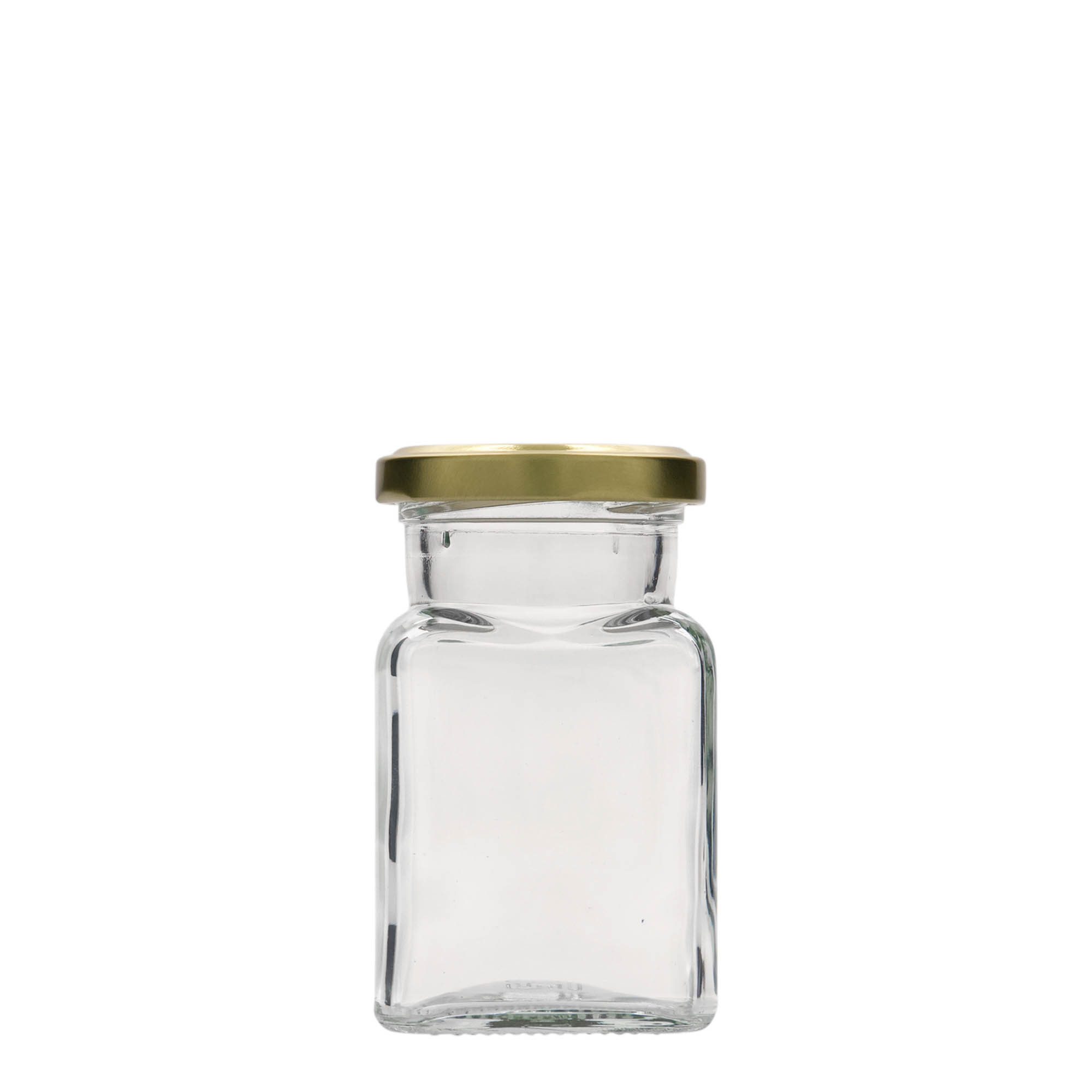 150 ml keturkampis stiklas, anga: sukamas dangtelis (TO 53) 150 ml keturkampis stiklas, anga: sukamas dangtelis (TO 53)