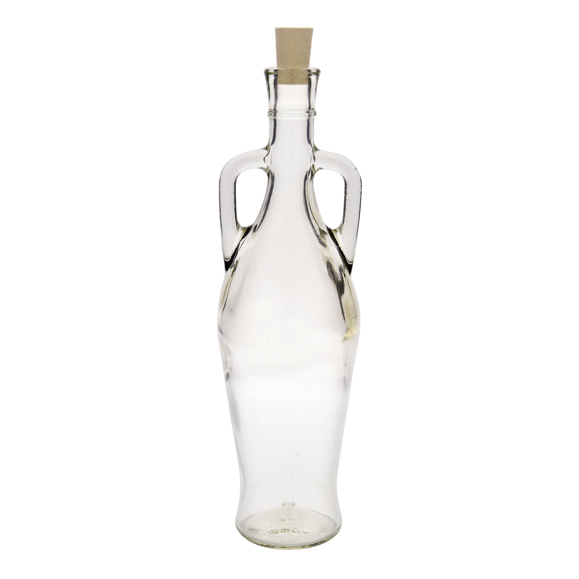 750 ml stiklinis butelis „Amphore“, kamštis