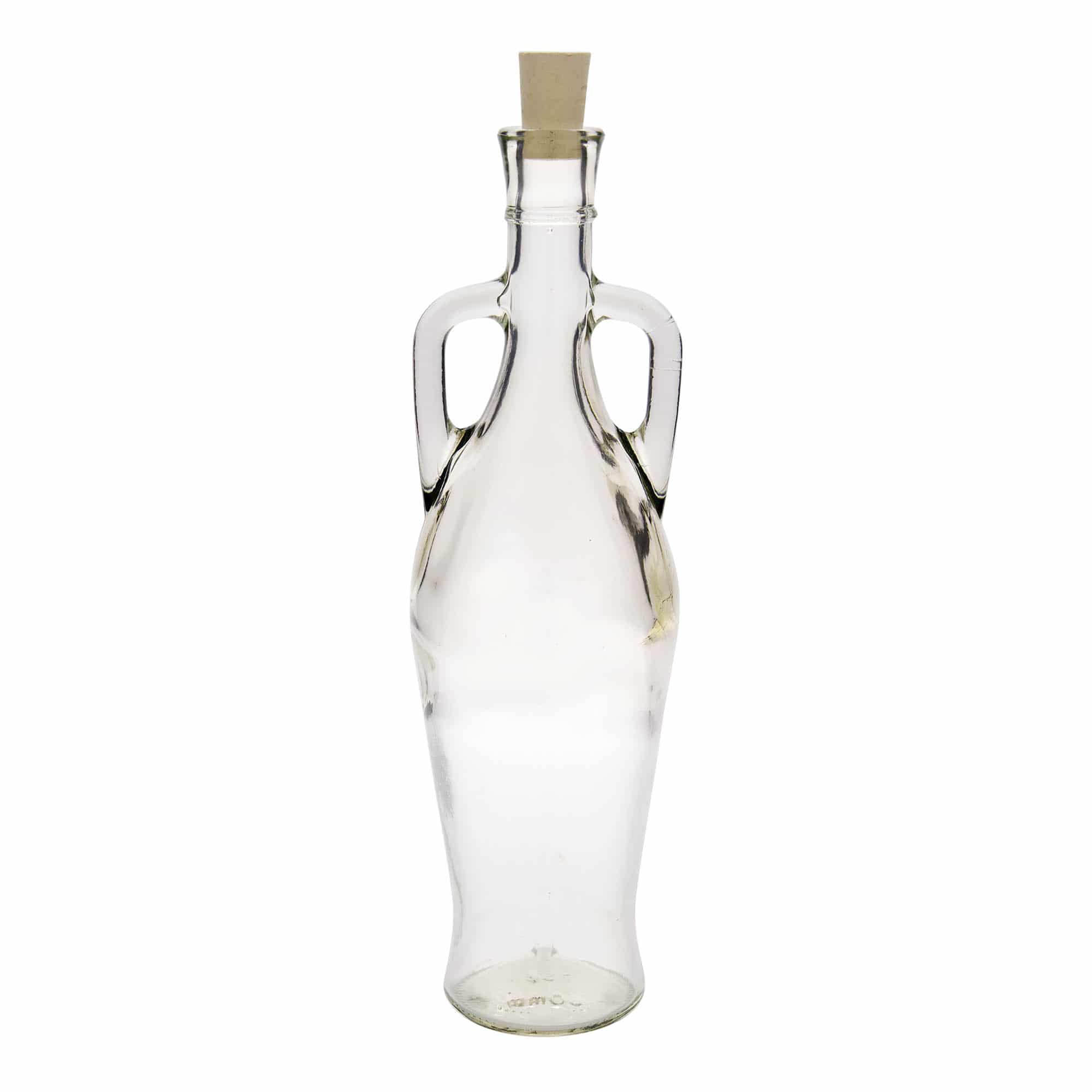 750 ml stiklinis butelis „Amphore“, kamštis