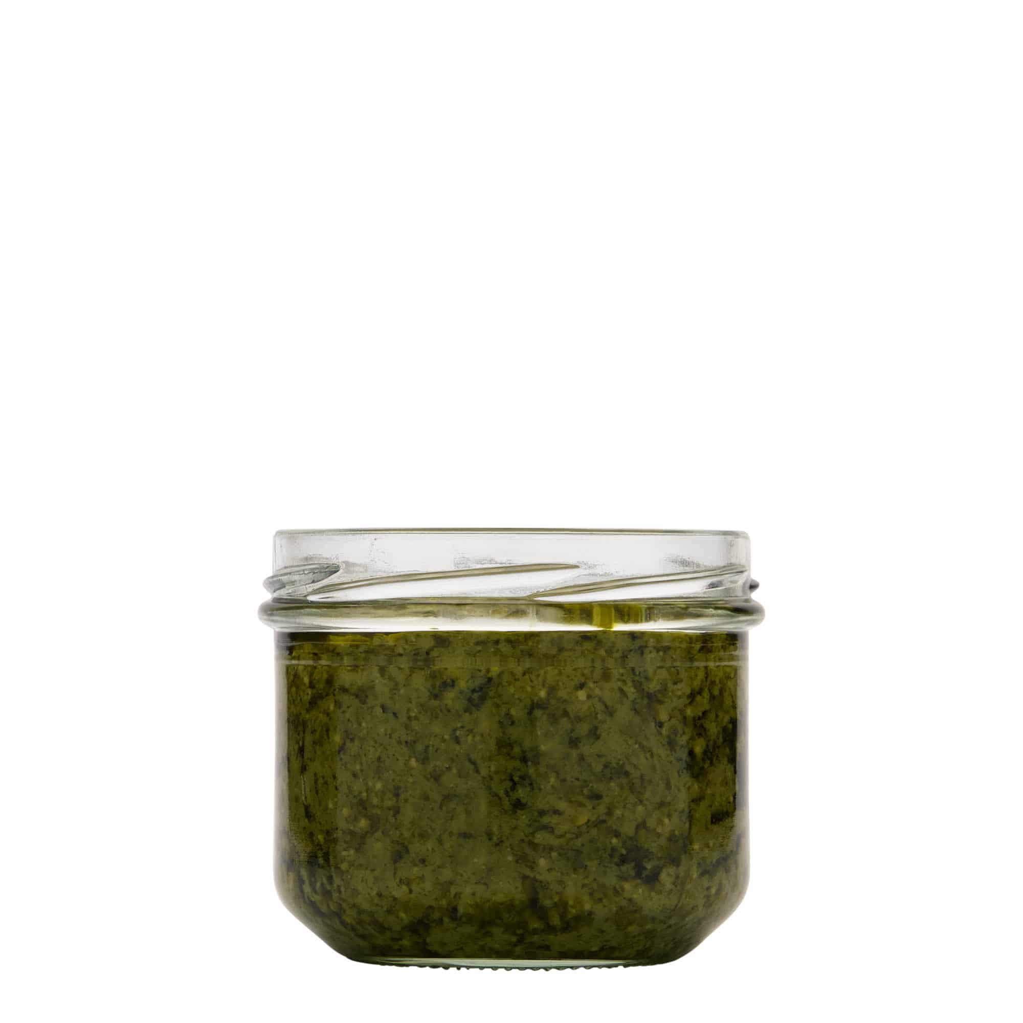 250 ml stiklainis su stačiu šonu, anga: Twist-Off (TO 82)