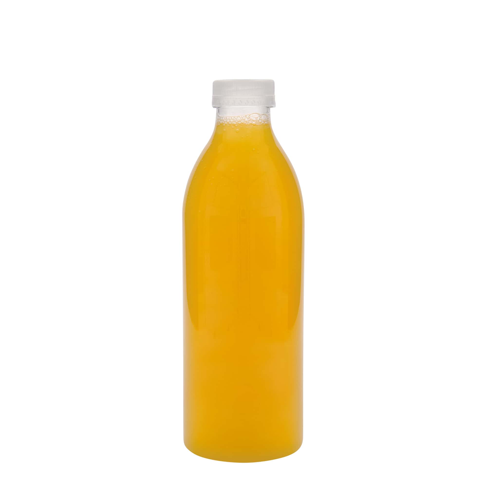 1.000 ml PET butelis standartinis, plastikas, anga: 38 mm