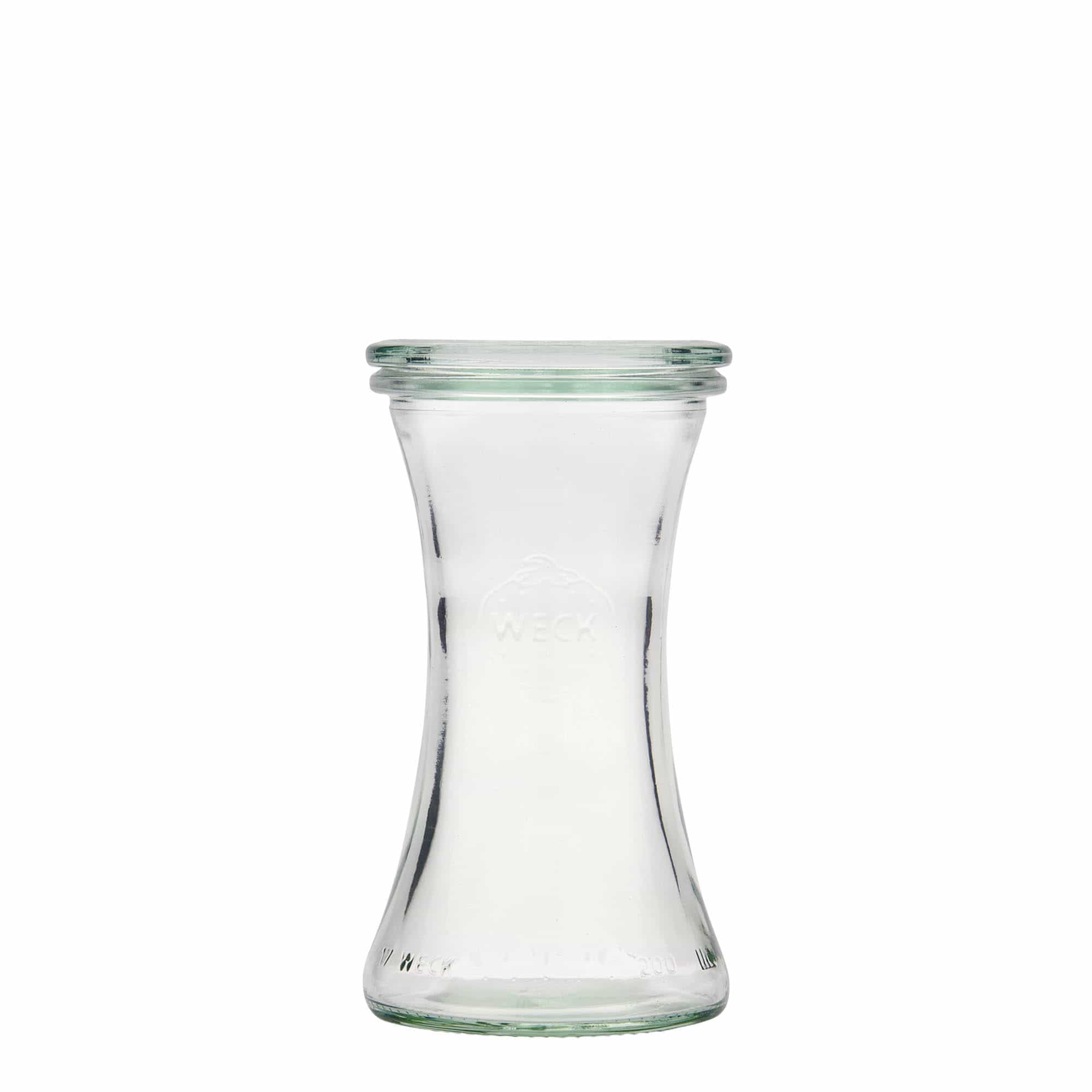 200 ml WECK delikatesų stiklainis, anga: apvali kraštinė