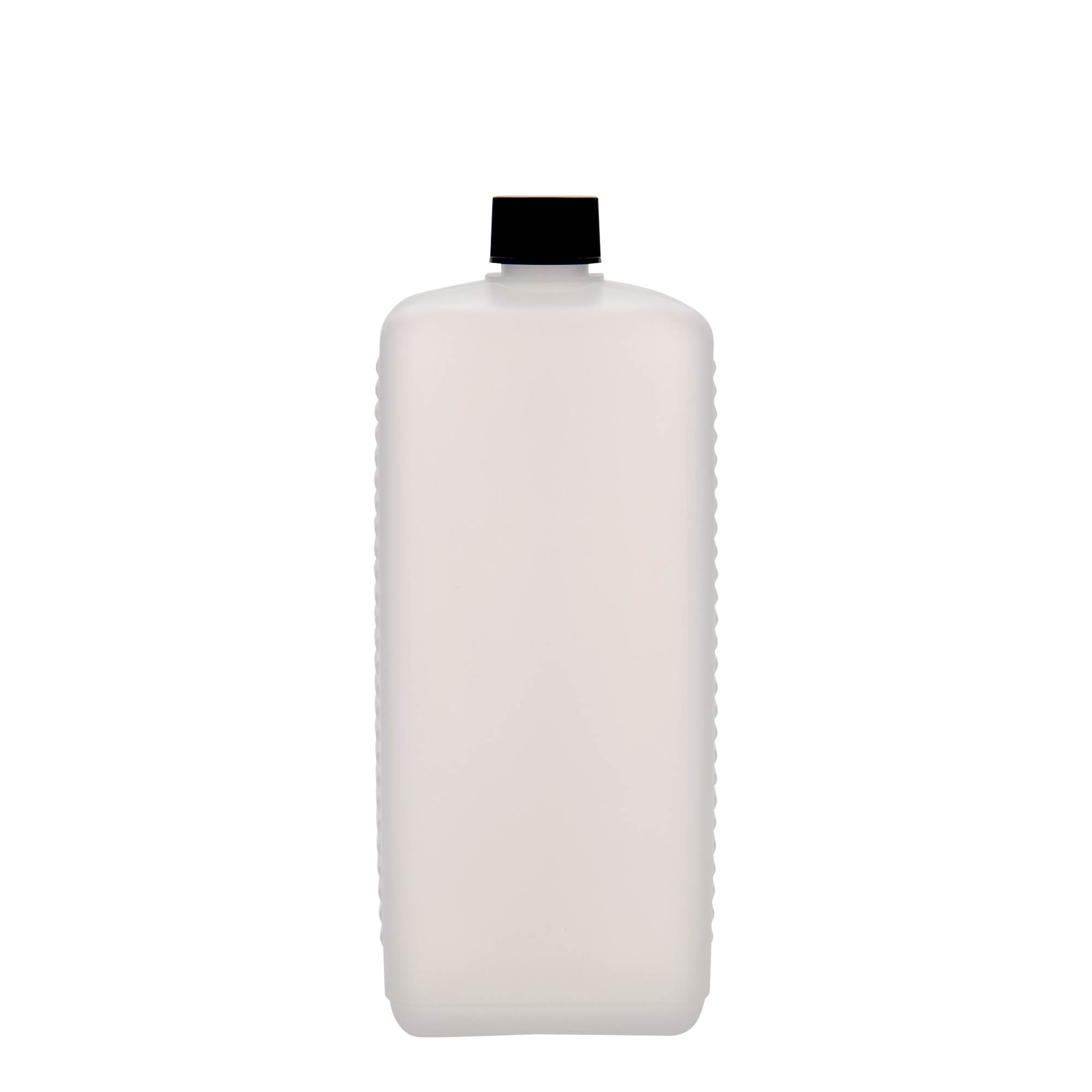 1.000 ml kanistrinė butelis, stačiakampis, HDPE plastikas, natūrali spalva, anga: DIN 25 EPE 1.000 ml kanistrinė butelis, stačiakampis, HDPE plastikas, natūrali spalva, anga: DIN 25 EPE