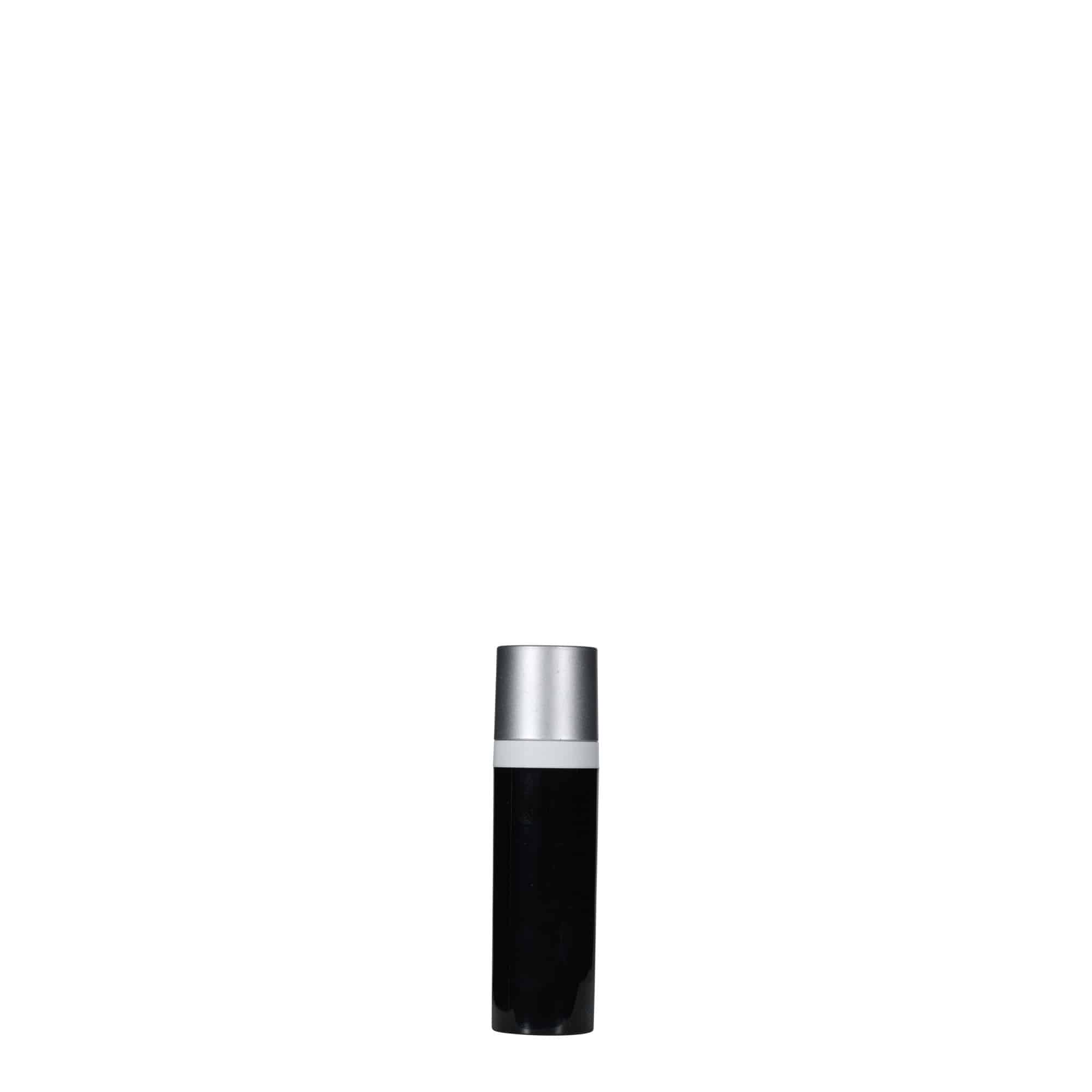Airless dozatoriaus pompos galvutė „Micro“, PP plastikas, juoda Airless dozatoriaus pompos galvutė „Micro“, PP plastikas, juoda
