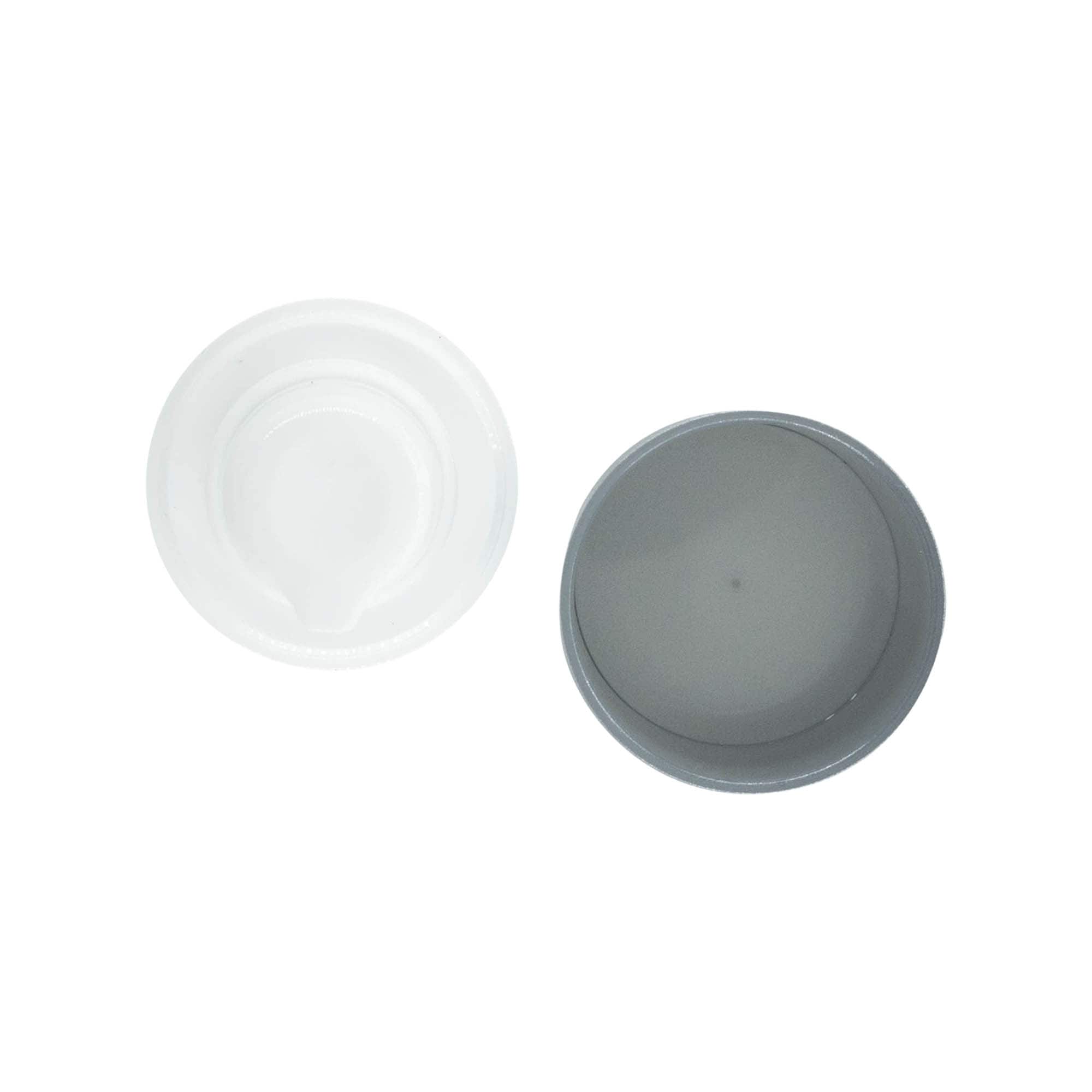 Beoriu dozatoriaus pompos galvutė „Micro“, PP plastikas, sidabrinė Beoriu dozatoriaus pompos galvutė „Micro“, PP plastikas, sidabrinė