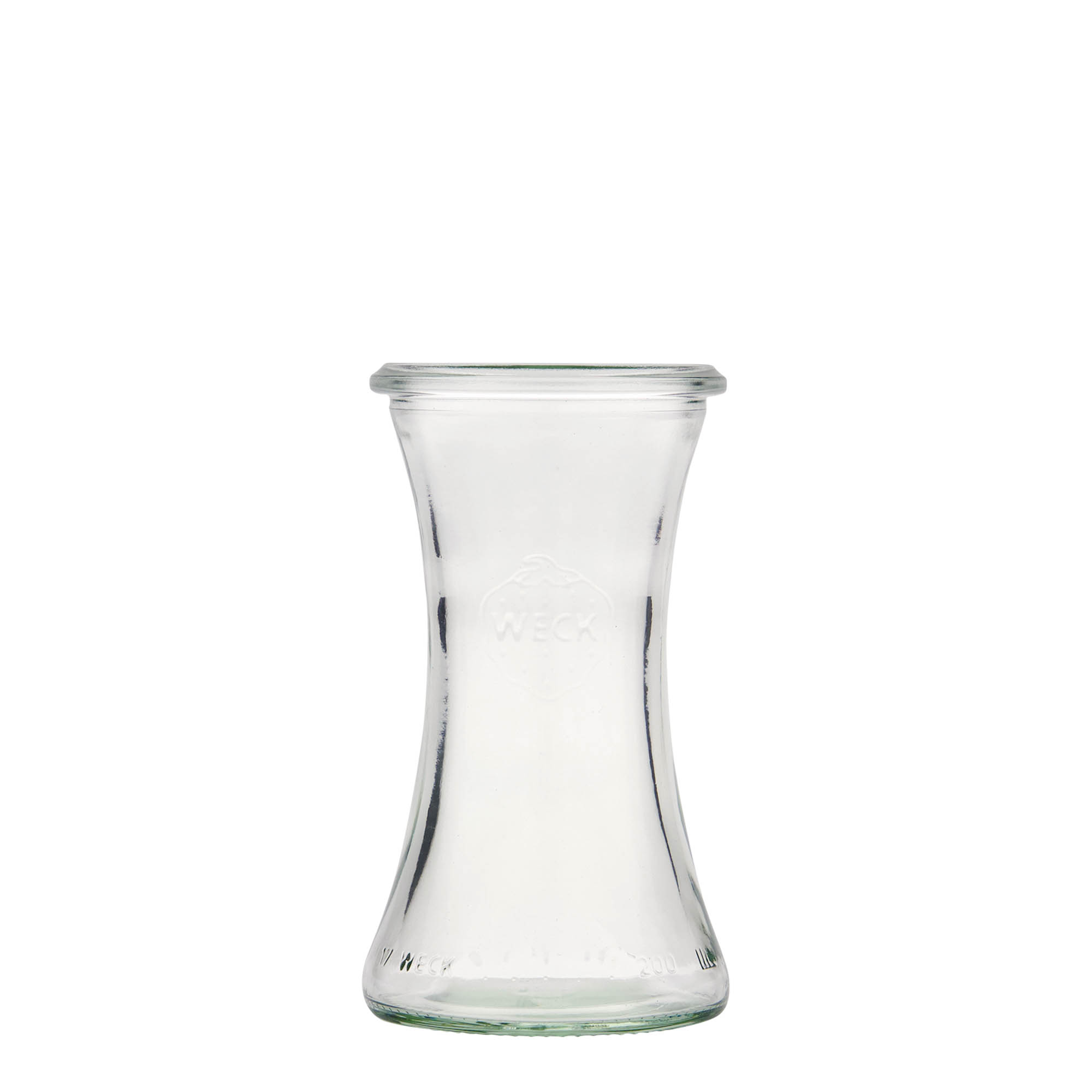 200 ml WECK delikatesų stiklainis, anga: apvali kraštinė