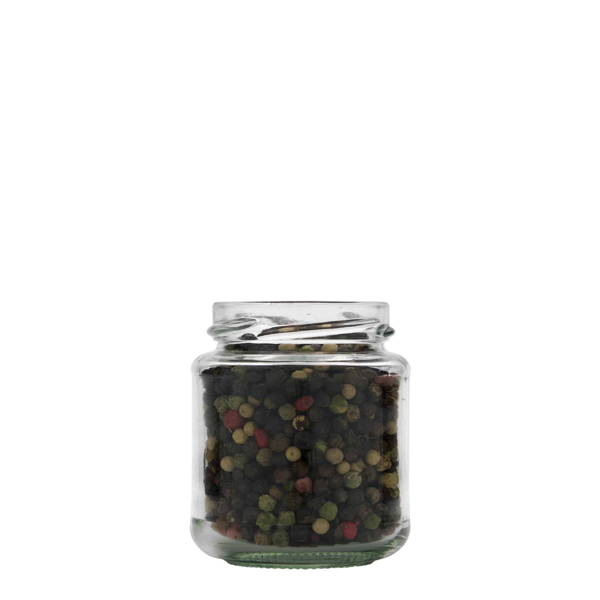 142 ml apvalus stiklas, anga: Twist-Off (TO 53)