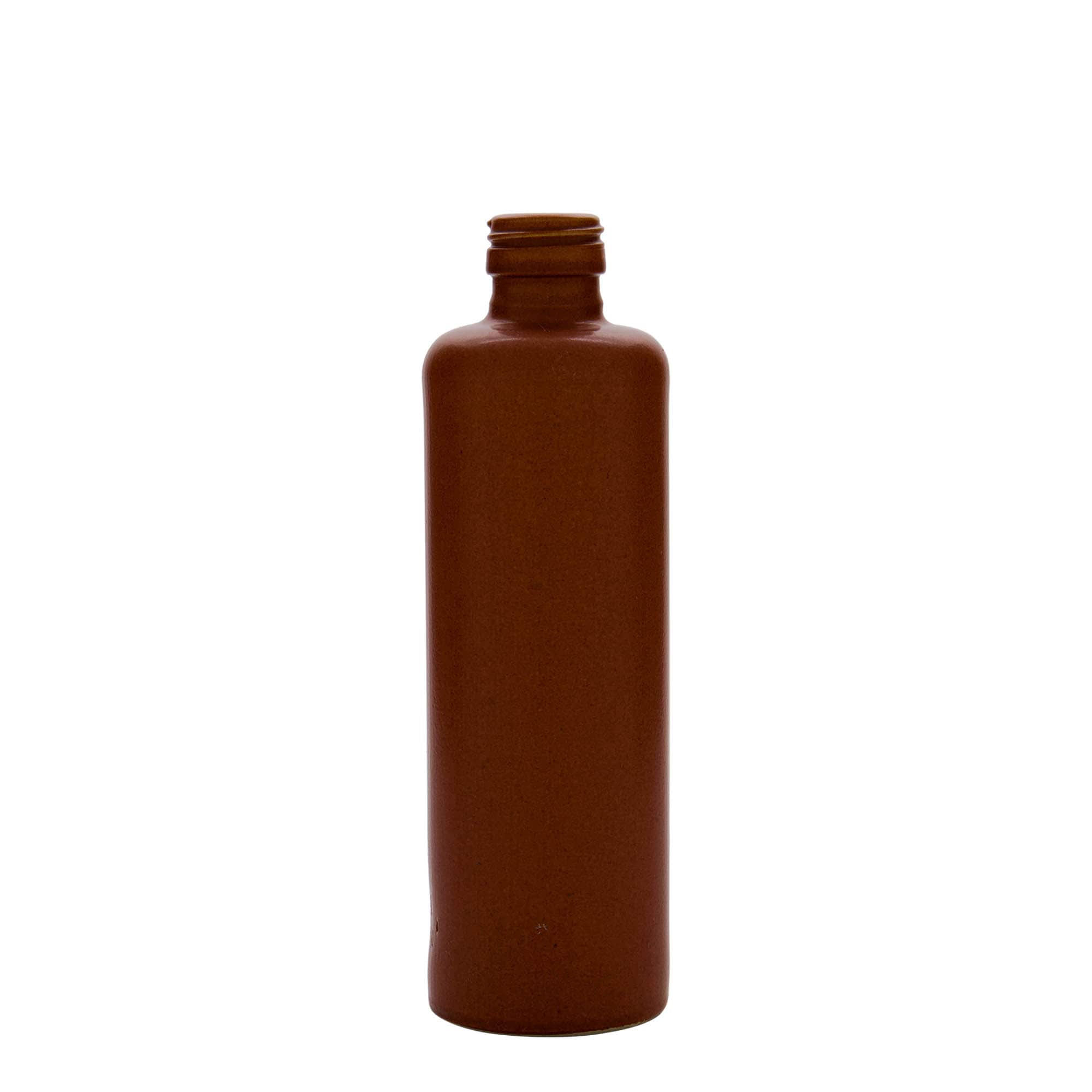 350 ml molinis ąsotis, keraminis, raudonai-rudas, burnos anga: PP 31,5