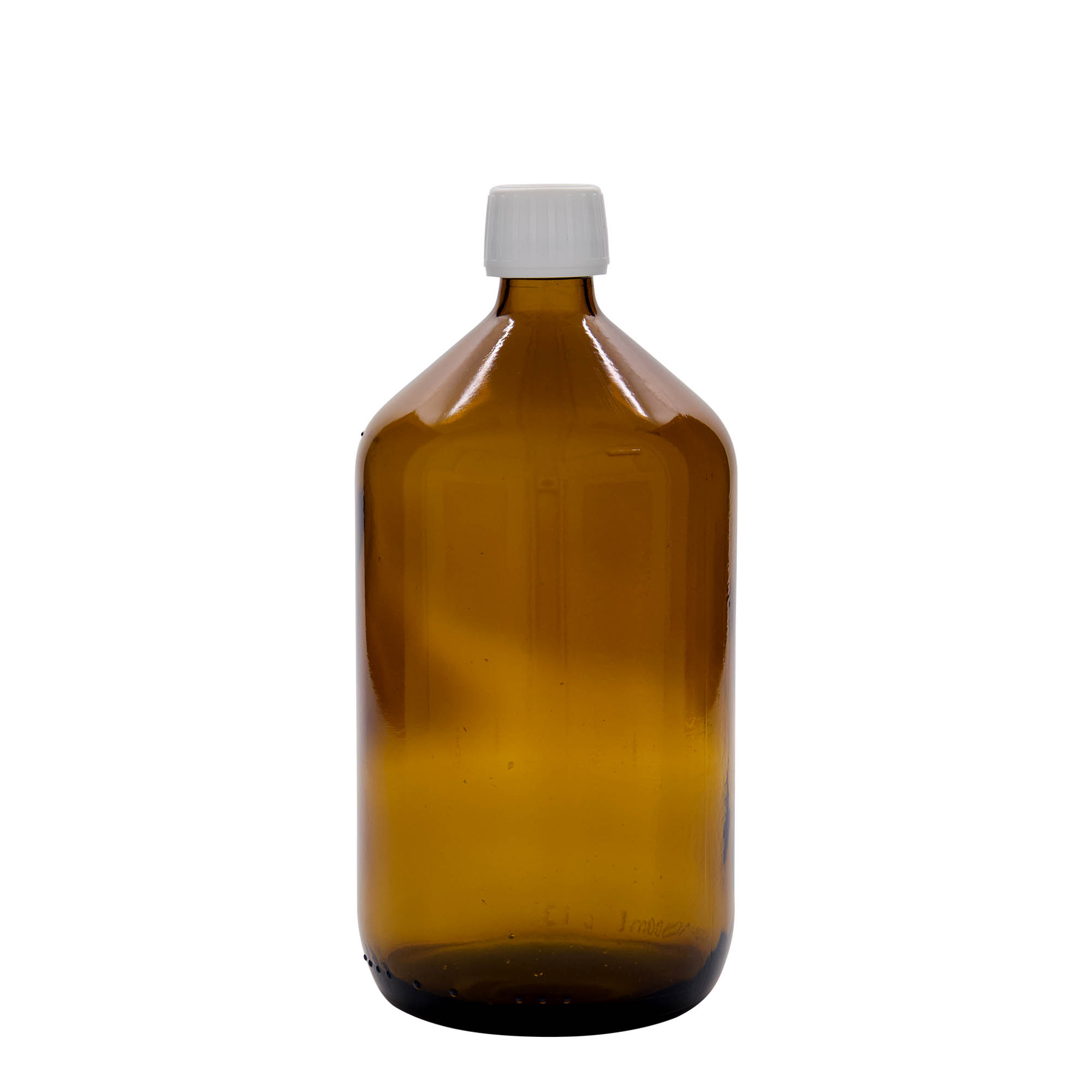 1.000 ml medicininis buteliukas, rudas, stiklas, anga: PP 28 1.000 ml medicininis buteliukas, rudas, stiklas, anga: PP 28