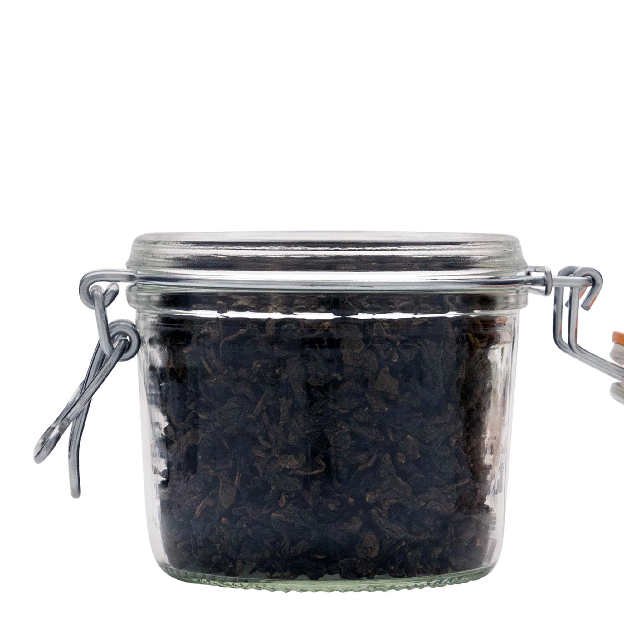 350 ml vielinio užsegimo stiklainis „Le Parfait Super Terrine“, anga: vielinio užsegimo uždarymas 350 ml vielinio užsegimo stiklainis „Le Parfait Super Terrine“, anga: vielinio užsegimo uždarymas