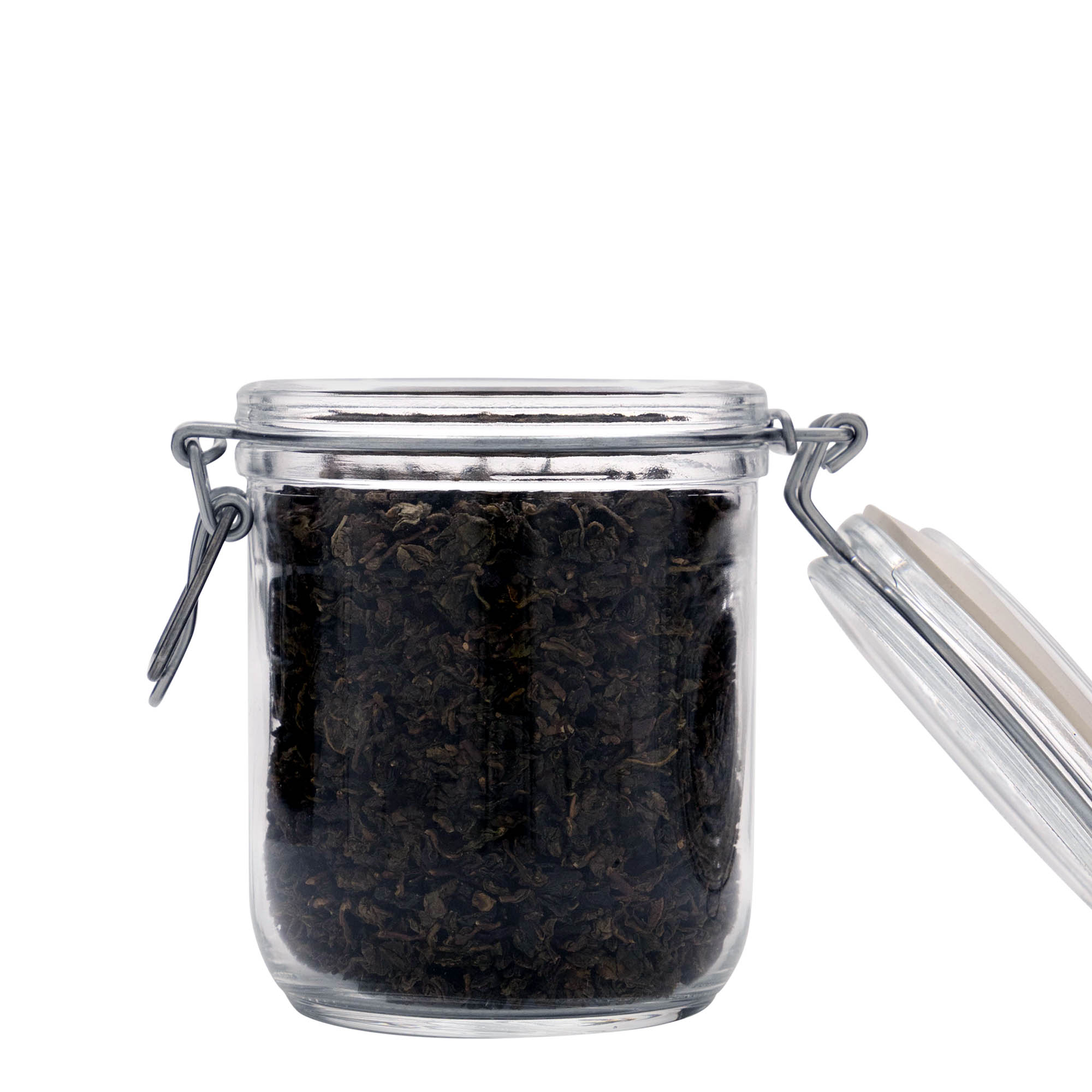 500 ml vielos užsegimo stiklainis „Fido“, anga: vielos užsegimas