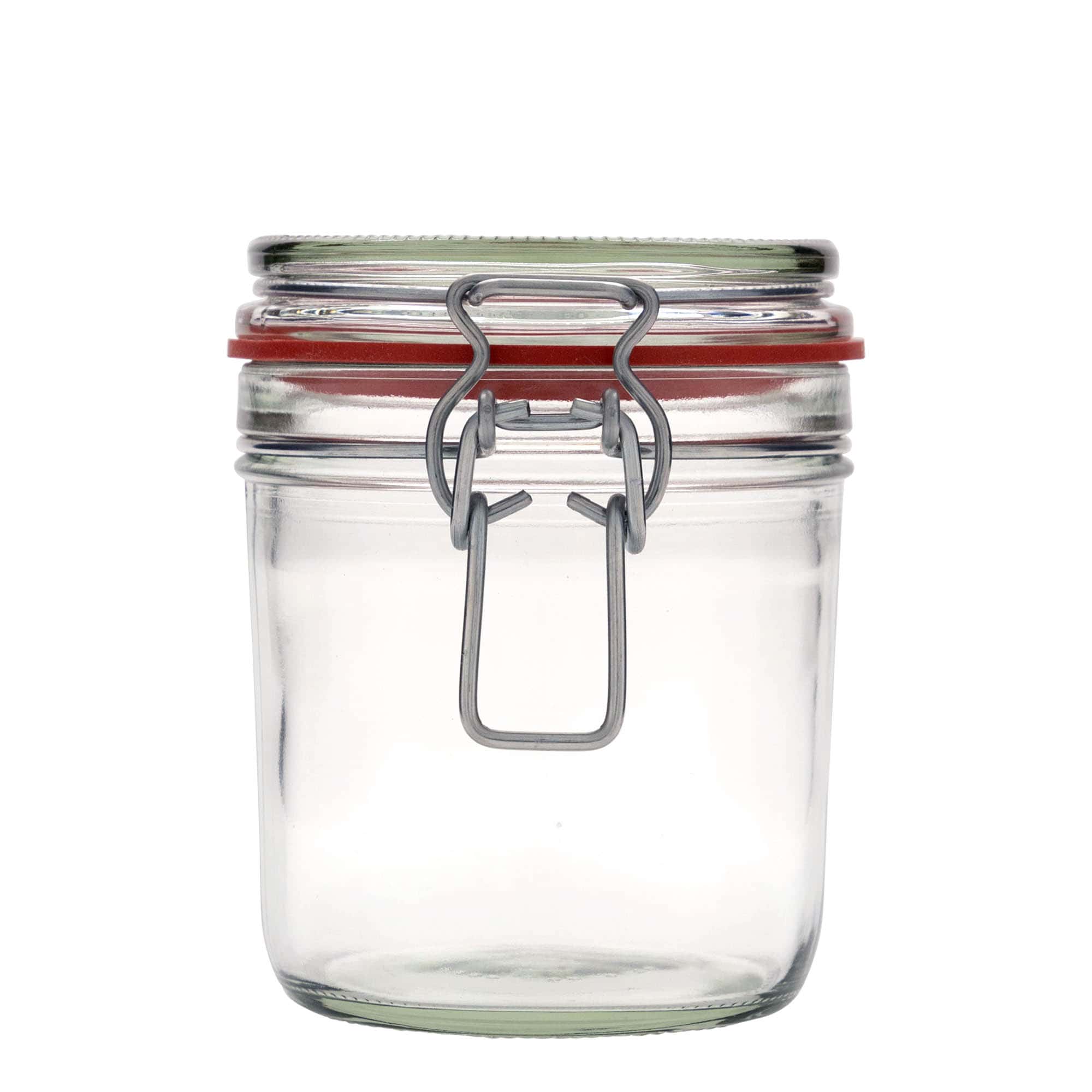 530 ml vielos užsegimo stiklainis, anga: vielos užsegimo dangtis
