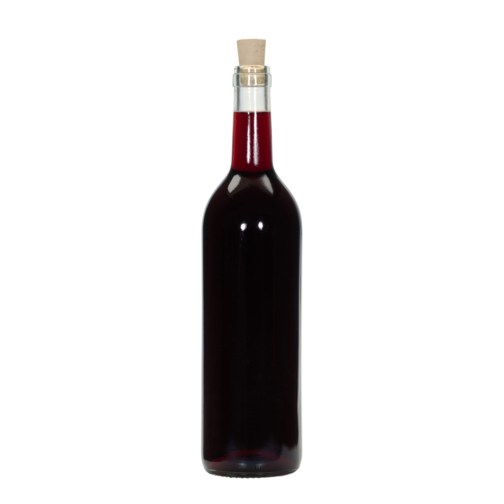 750 ml stiklinis butelis „Bordeaux Tradition“, kamštis 750 ml stiklinis butelis „Bordeaux Tradition“, kamštis