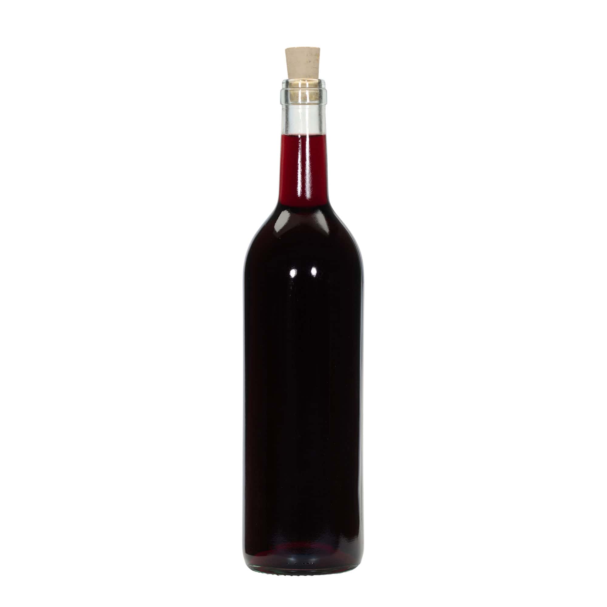 750 ml stiklinis butelis „Bordeaux Tradition“, kamštis