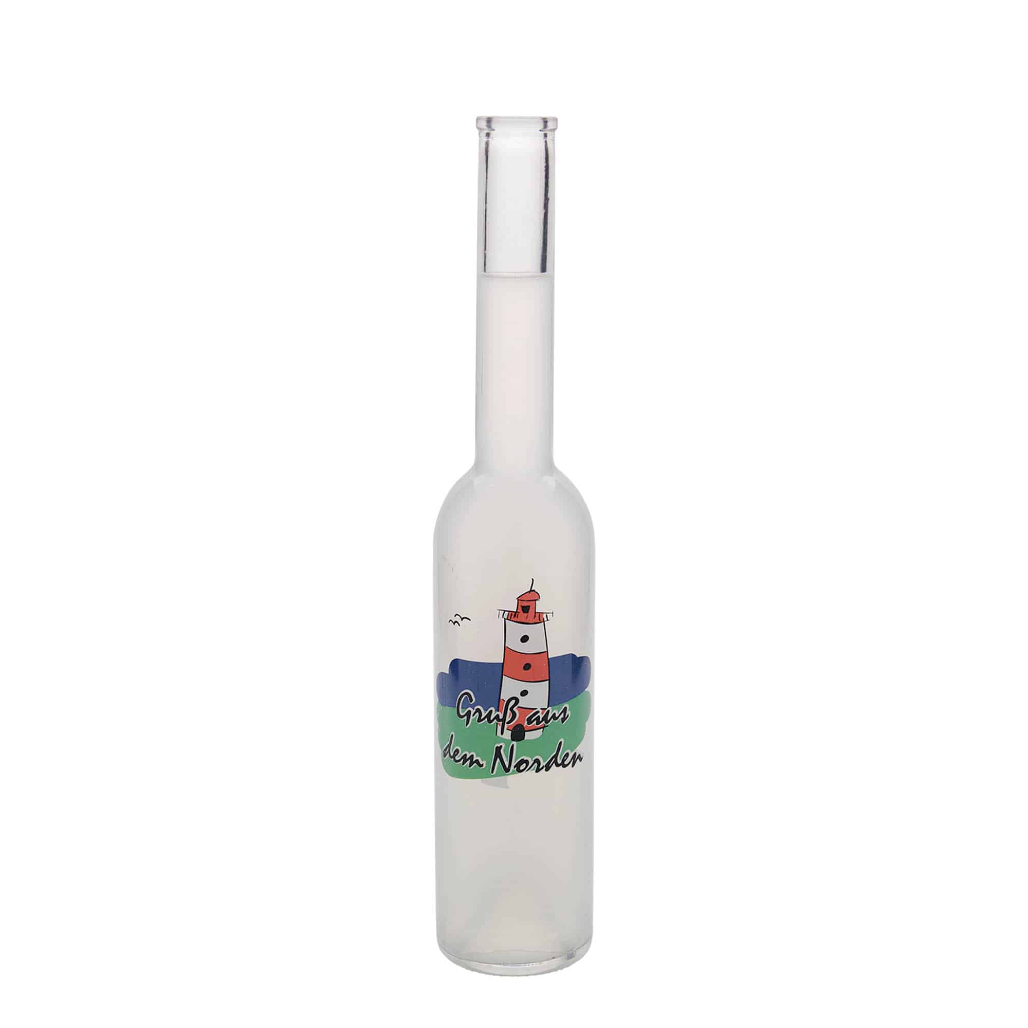 350 ml stiklinis butelis „Opera“, motyvas: Šiaurė, kamštis: kamštis