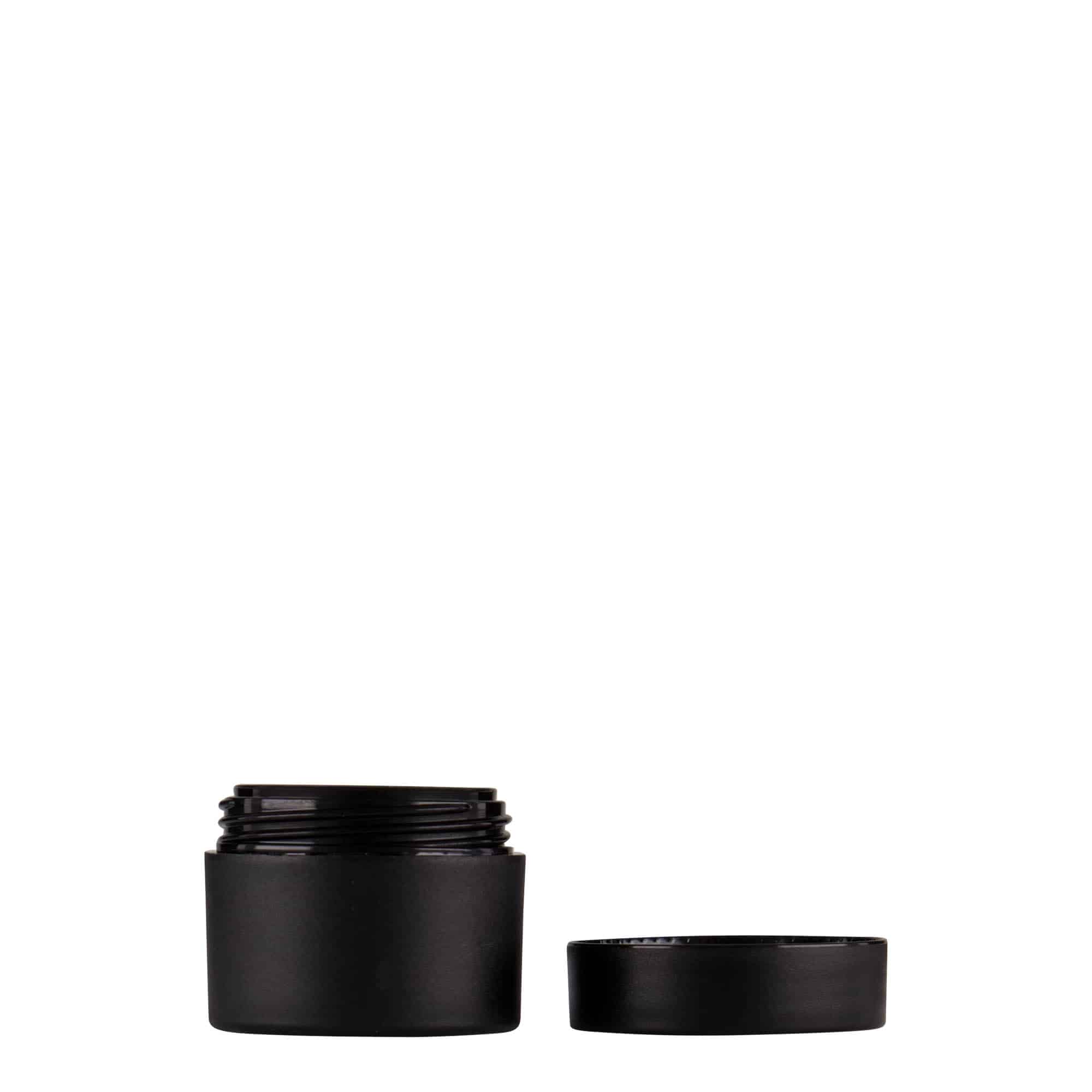 5 ml plastikinis indelis „Antonella“, PP, juodas, anga: sraigtinis uždarymas
