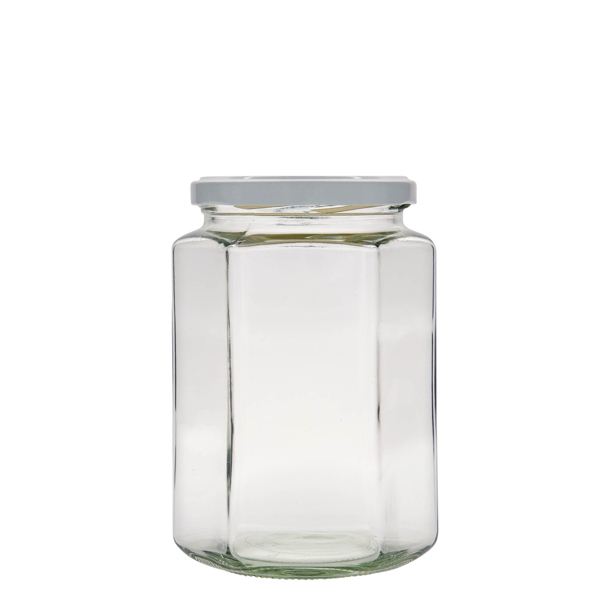 770 ml šešiakampis stiklas, anga: sukamas dangtelis (TO 82) 770 ml šešiakampis stiklas, anga: sukamas dangtelis (TO 82)