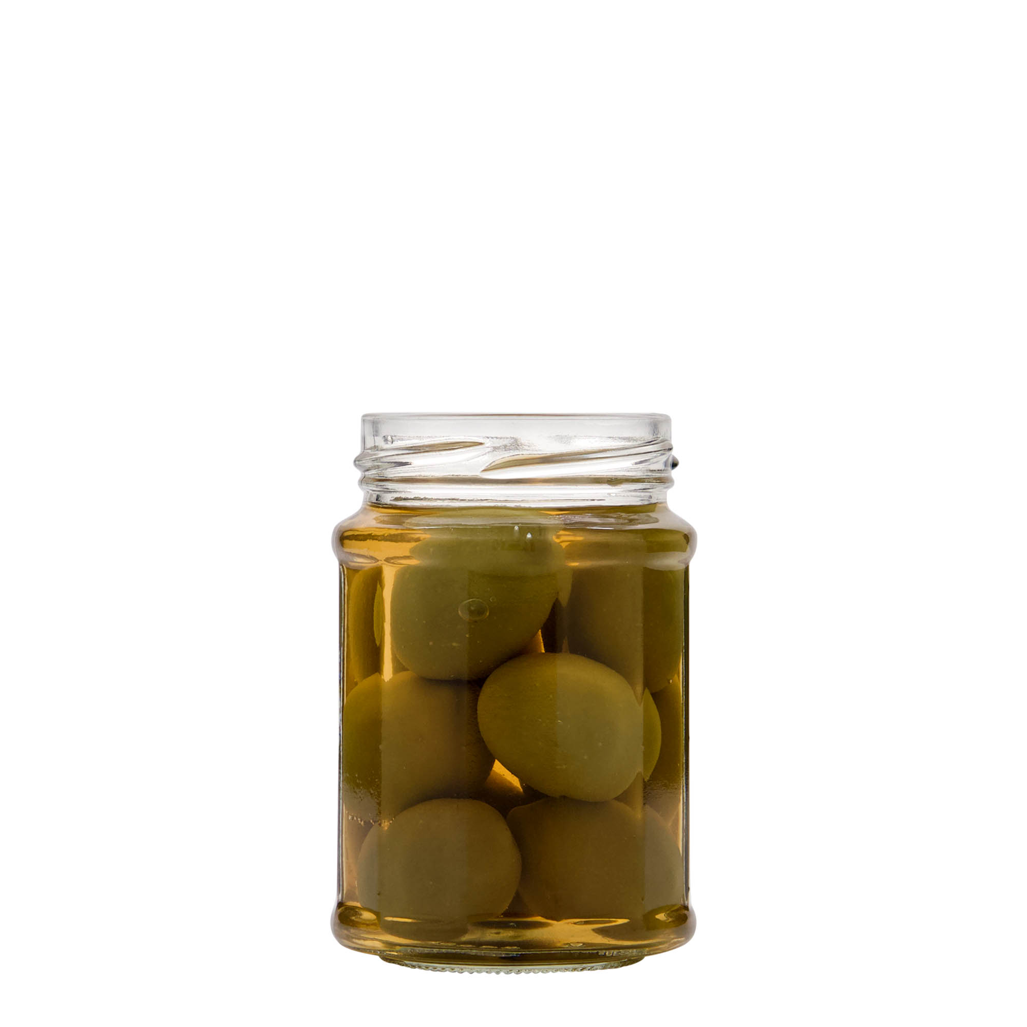 192 ml daugkampis stiklainis, dvylika kampų, anga: sukamas dangtelis (TO 58)