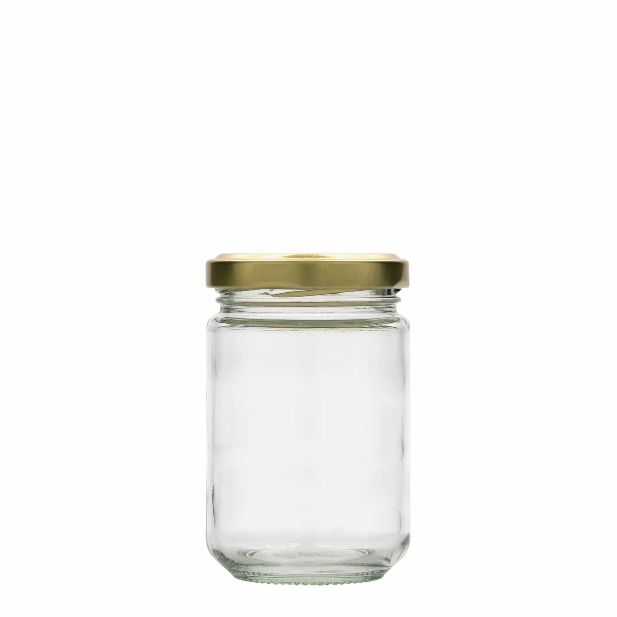 156 ml aukštas apvalus stiklas, anga: Twist-Off (TO 53)