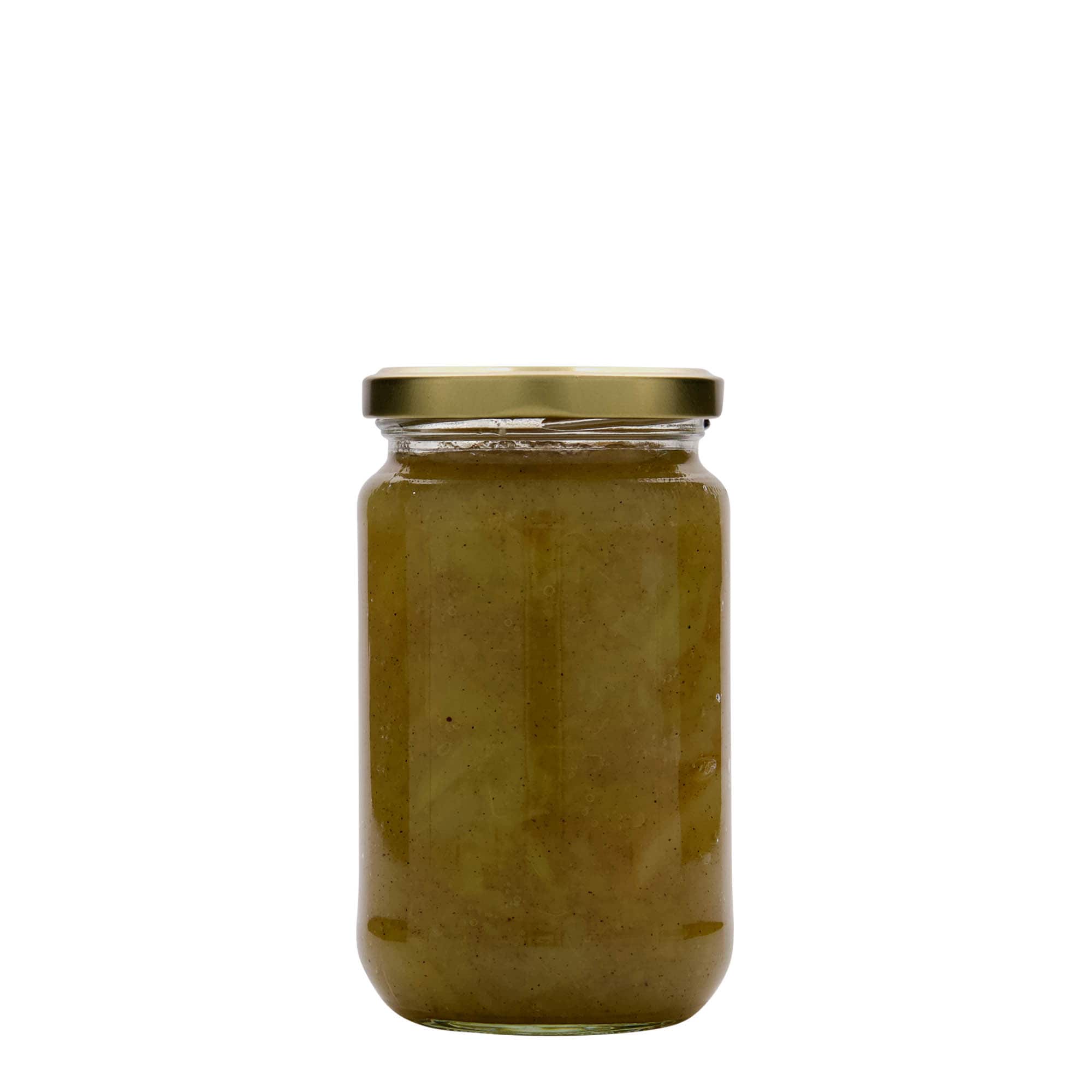 370 ml konservų stiklainis, anga: sukamas dangtelis (TO 66)