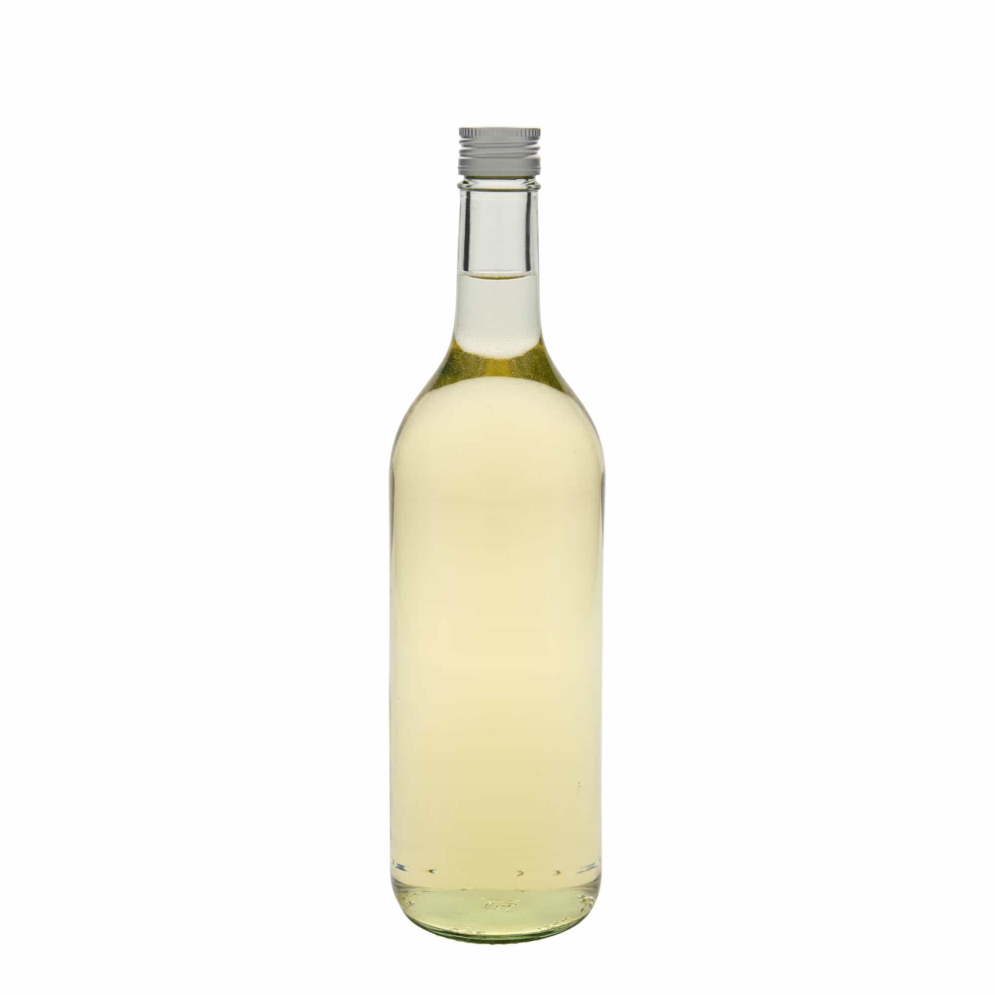 750 ml stiklinis butelis „Bordo“, anga: PP 28 750 ml stiklinis butelis „Bordo“, anga: PP 28