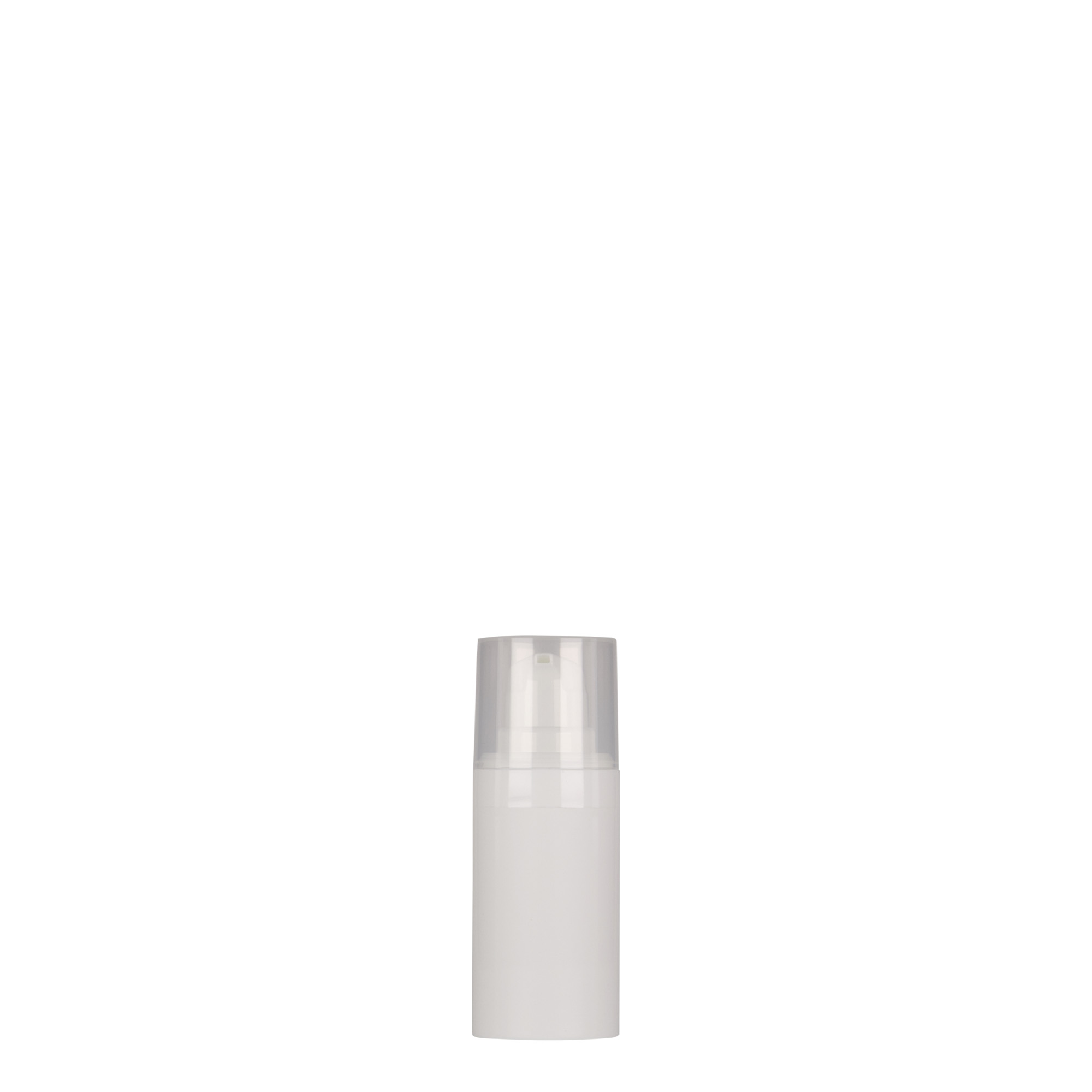 15 ml oro neturintis dozatorius „Micro“, PP plastikas, baltas