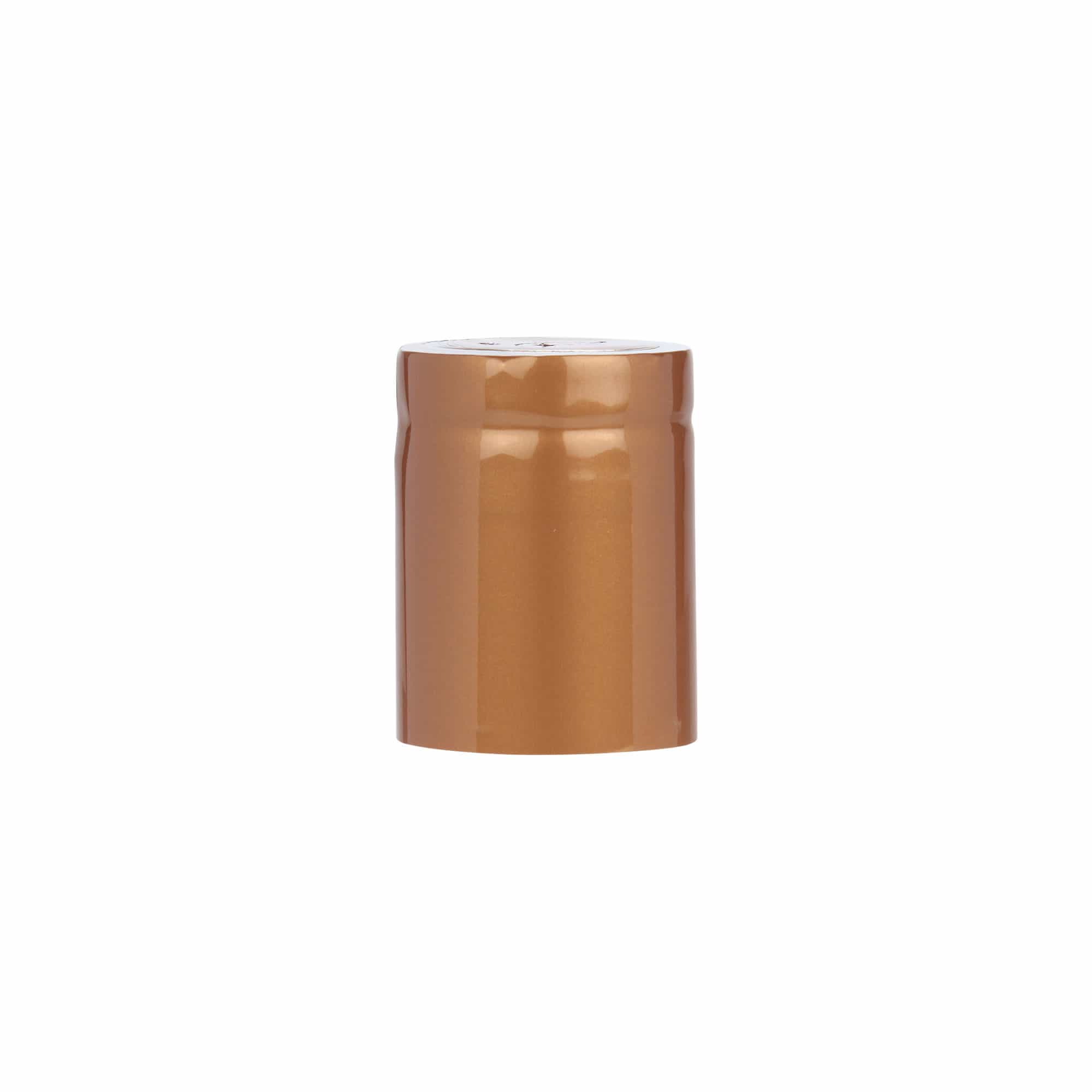 Susitraukianti kapsulė 32x41, PVC plastikas, bronzinė