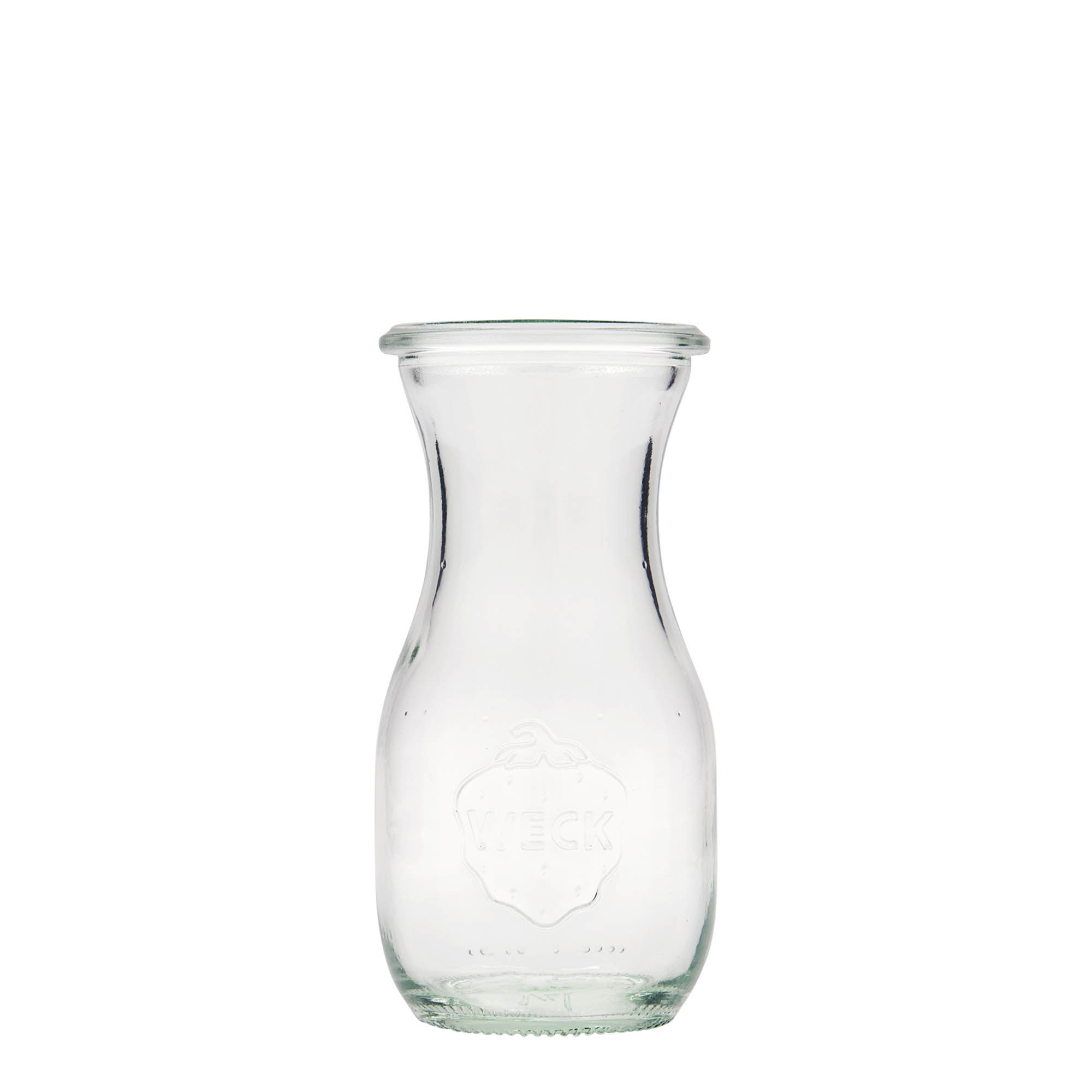 250 ml WECK sultų butelis, anga: apvali kraštinė 250 ml WECK sultų butelis, anga: apvali kraštinė