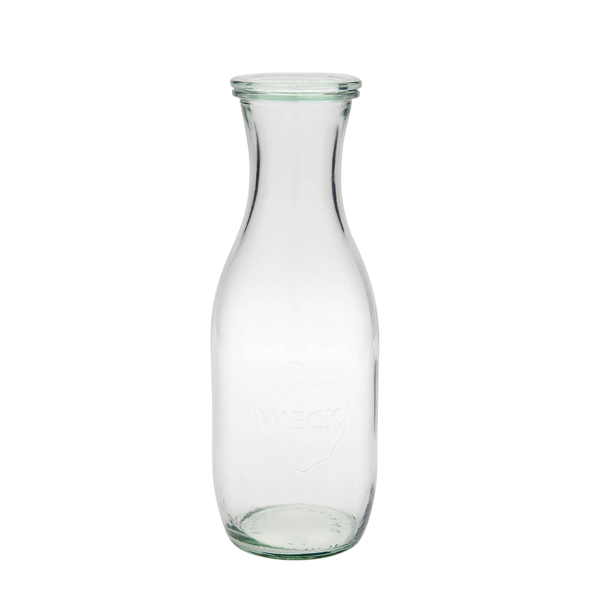 1.000 ml WECK-sulčių butelis #, anga: apvalus kraštas 1.000 ml WECK-sulčių butelis #, anga: apvalus kraštas