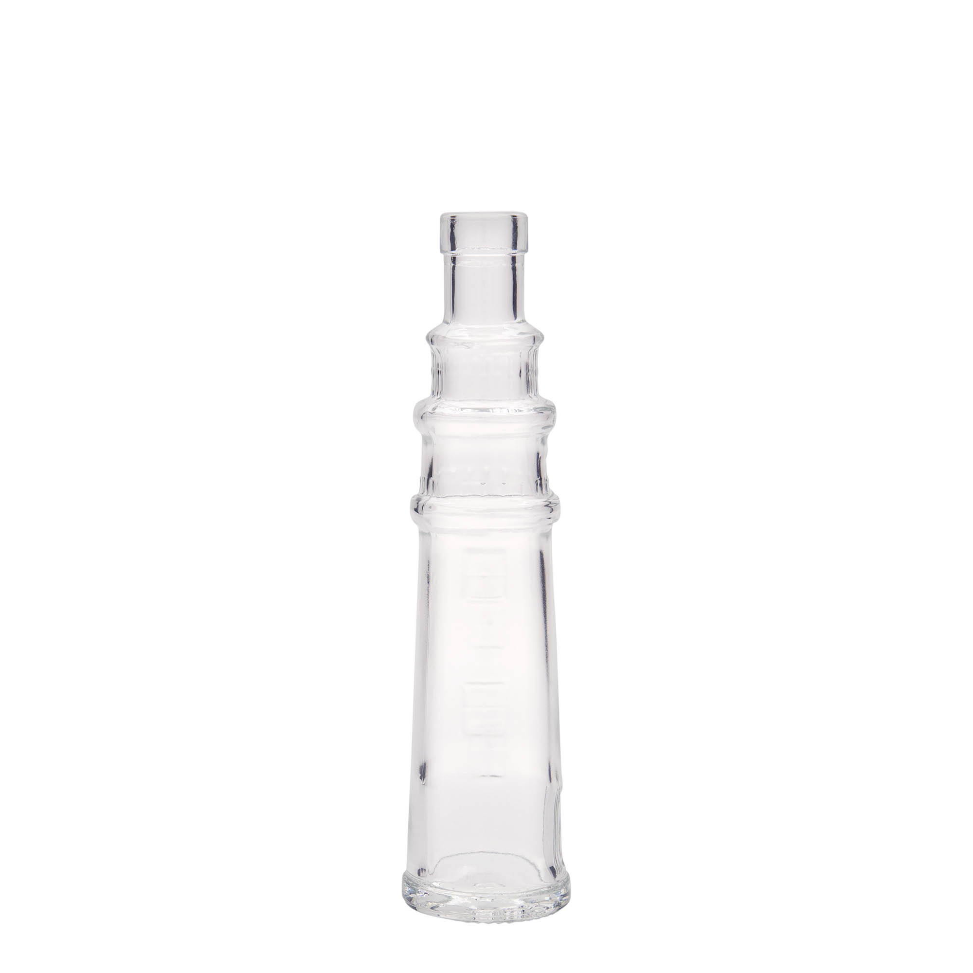100 ml stiklinis buteliukas „Leuchtturm“, anga: kamštis 100 ml stiklinis buteliukas „Leuchtturm“, anga: kamštis