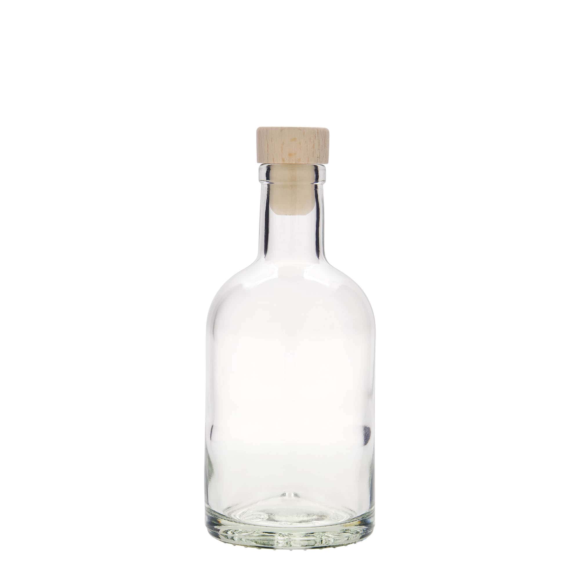 250 ml stiklinis butelis „First Class“, kamštis