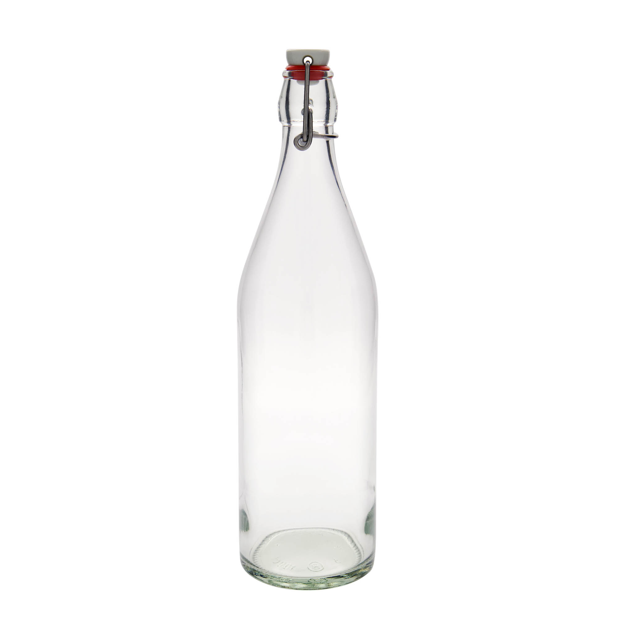 1.000 ml stiklinis butelis „Giara“, burna: spaustukas uždarymui