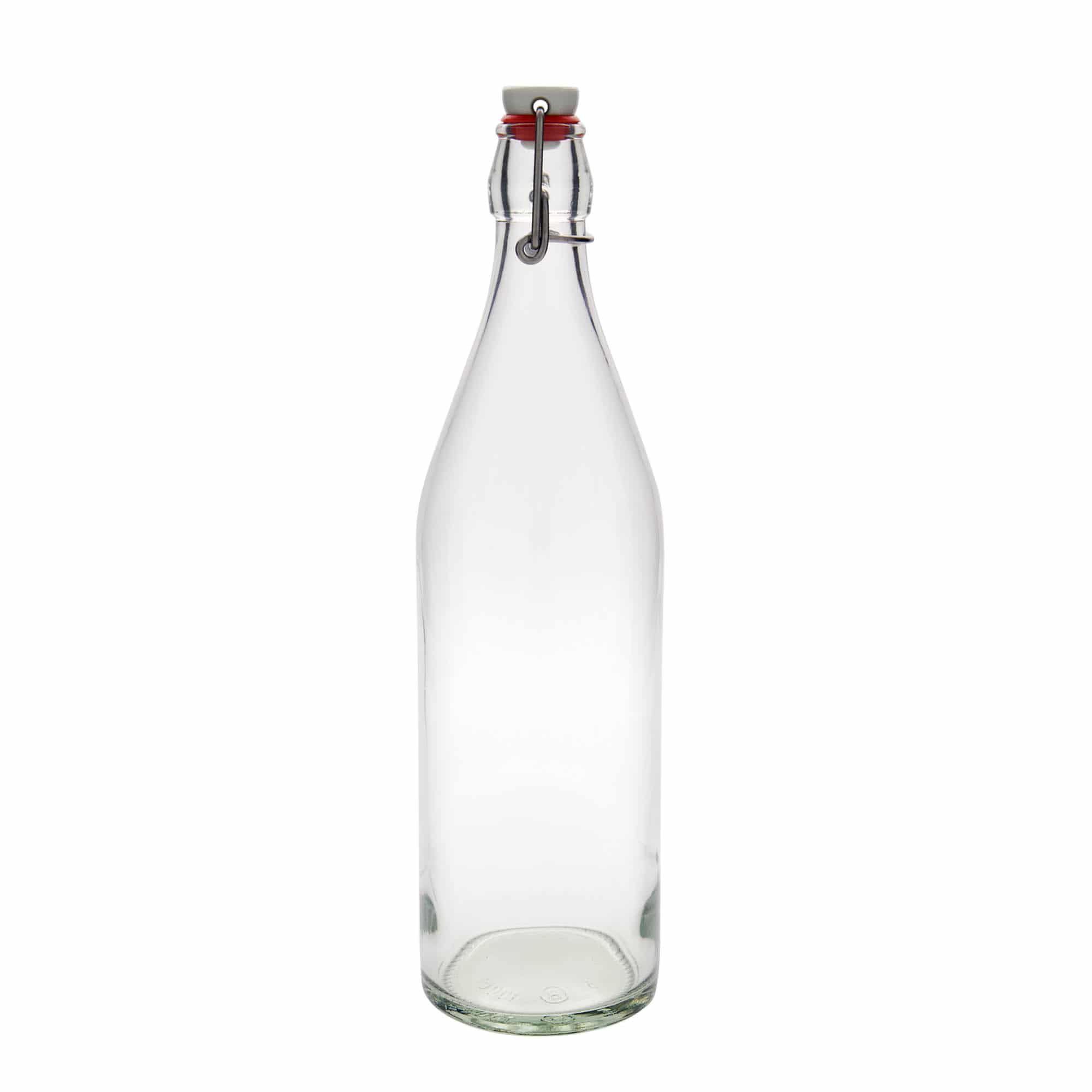 1.000 ml stiklinis butelis „Giara“, burna: spaustukas uždarymui