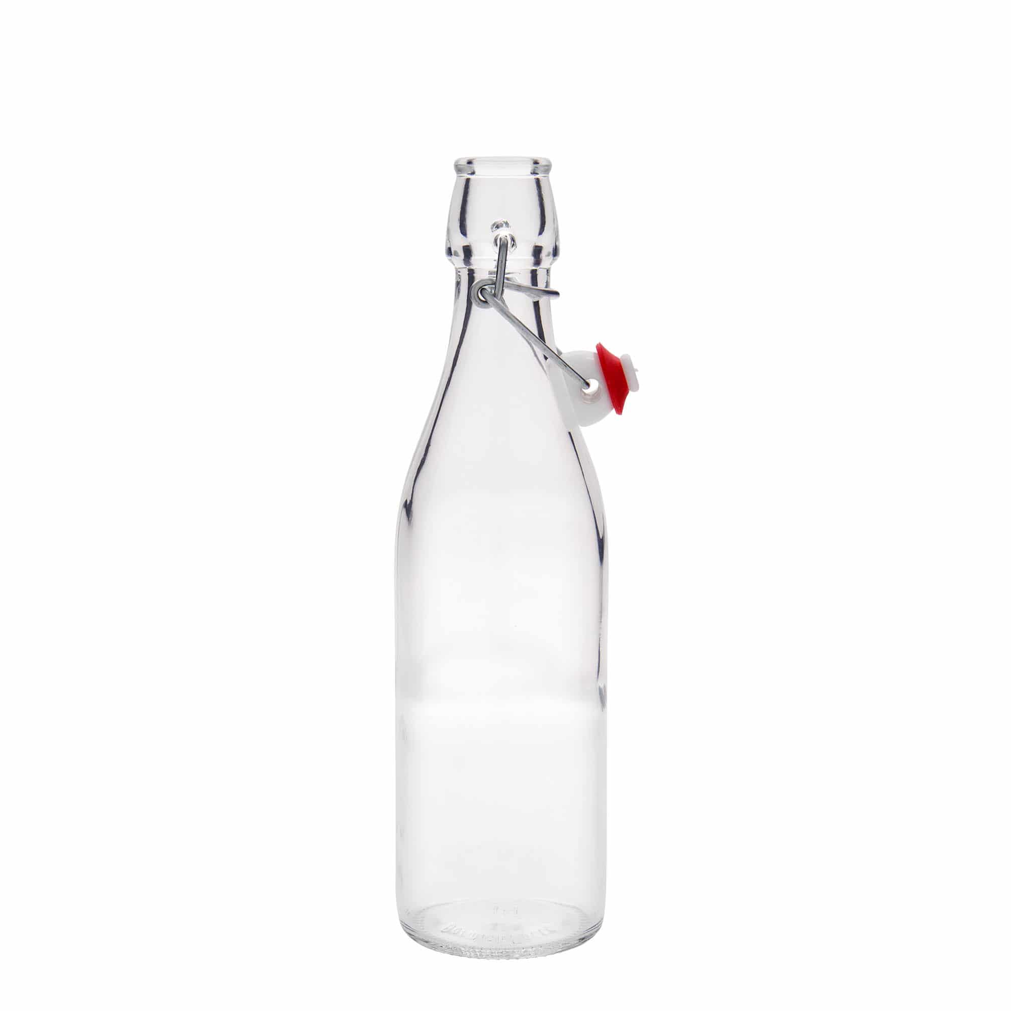500 ml stiklinis butelis „Giara 2.0“, burna: spaustukas uždarymui