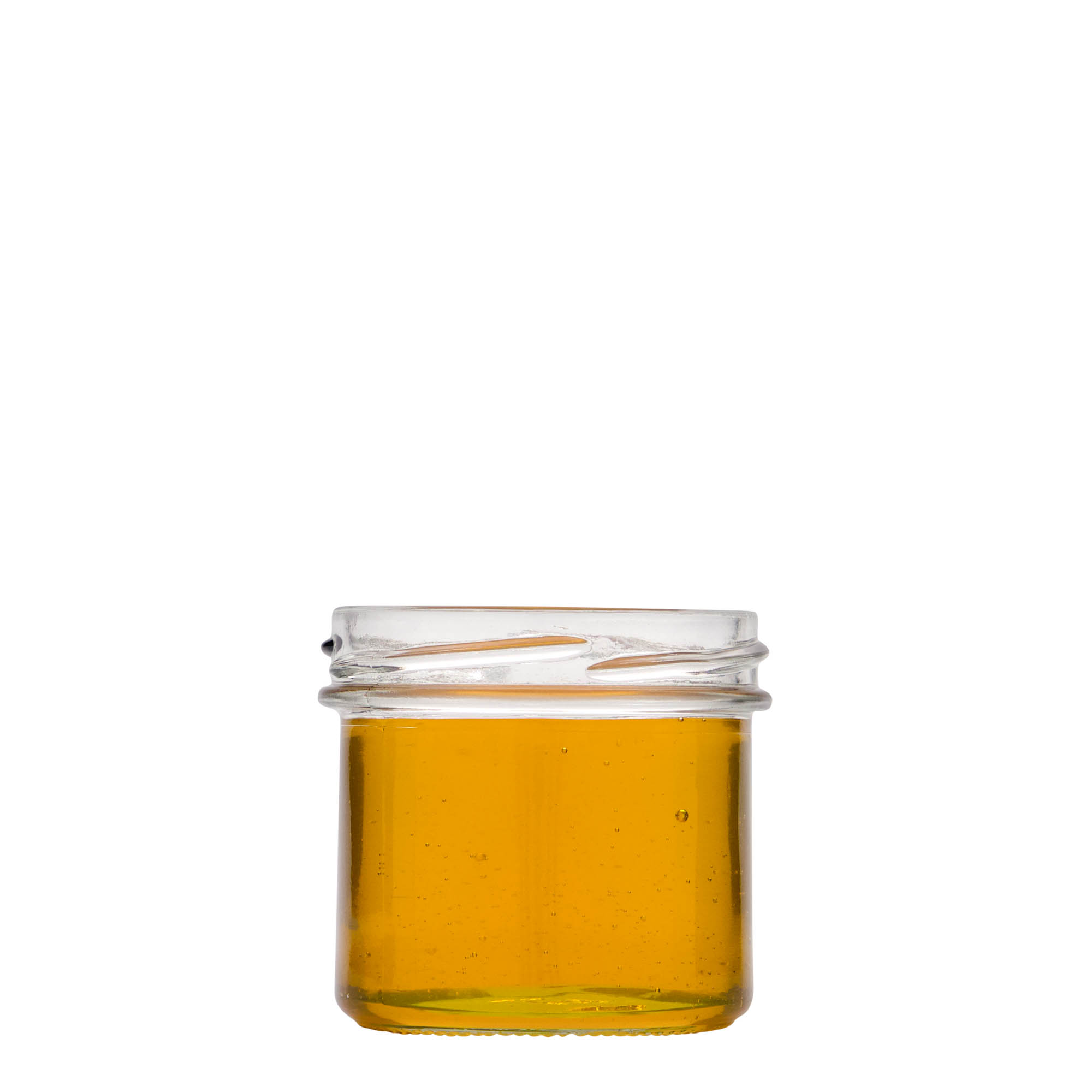 125 ml apverčiamas stiklainis, anga: Twist-Off (TO 66)