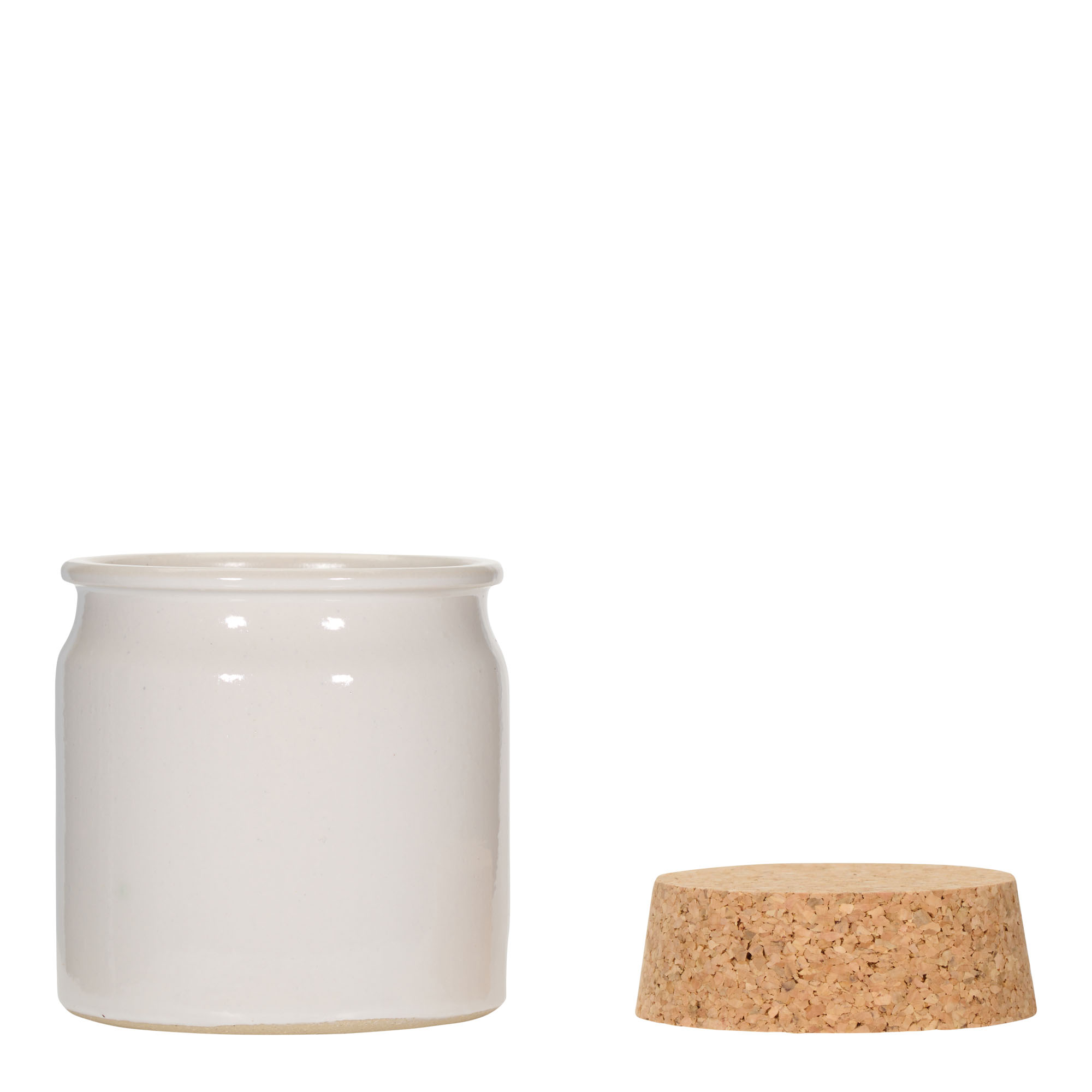 160 ml akmens masės indas, keramika, baltas, burna: kamštis 160 ml akmens masės indas, keramika, baltas, burna: kamštis