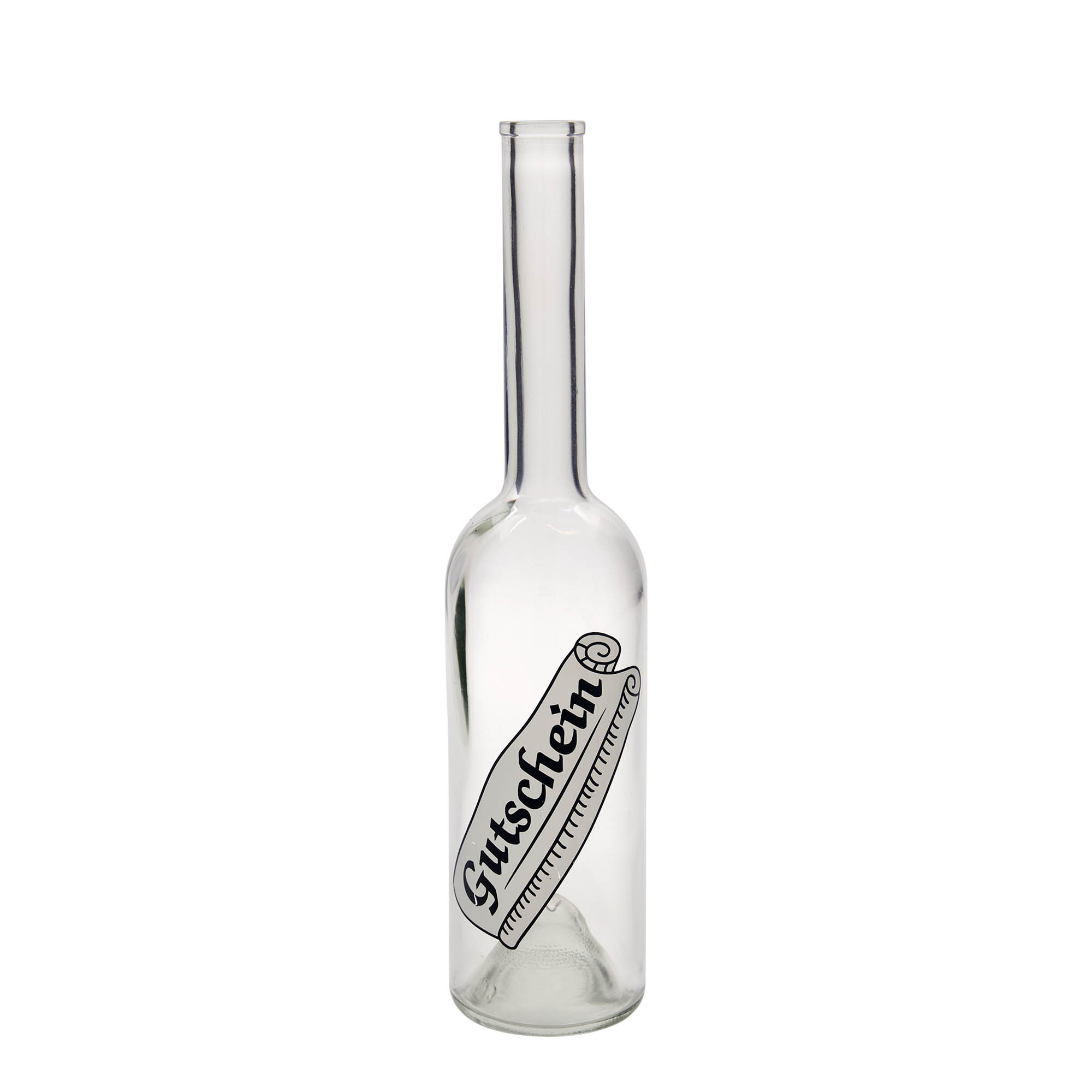 500 ml stiklinis butelis „Opera“, motyvas: kuponas, anga: kamštis 500 ml stiklinis butelis „Opera“, motyvas: kuponas, anga: kamštis