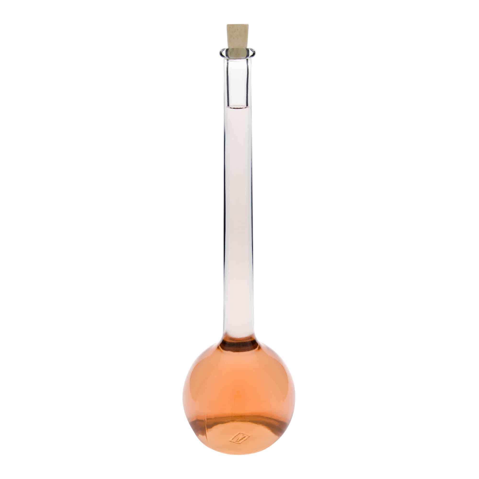 1.500 ml stiklinis butelis „Tulipano“, anga: kamštis