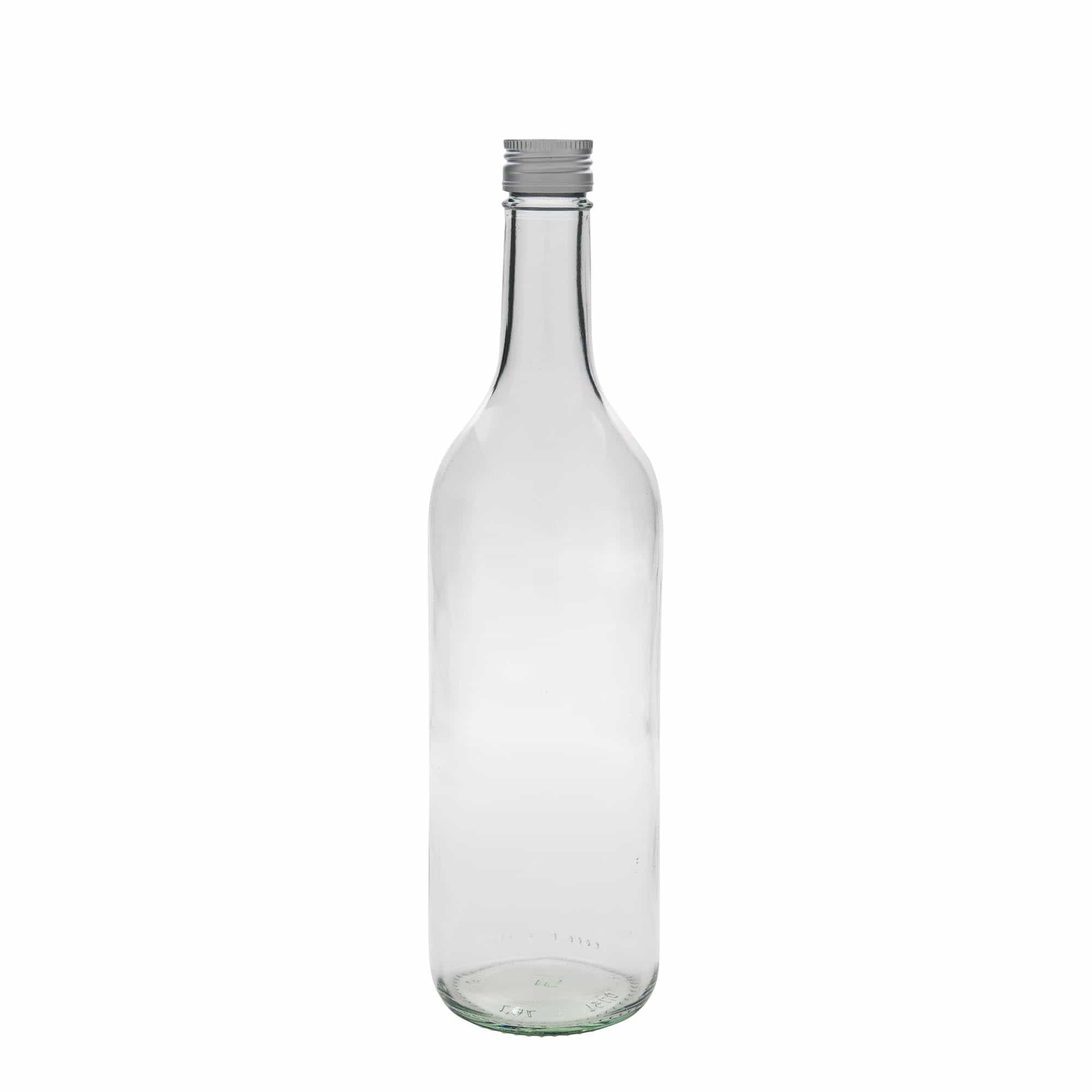 750 ml stiklinis butelis „Bordo“, anga: PP 28 750 ml stiklinis butelis „Bordo“, anga: PP 28