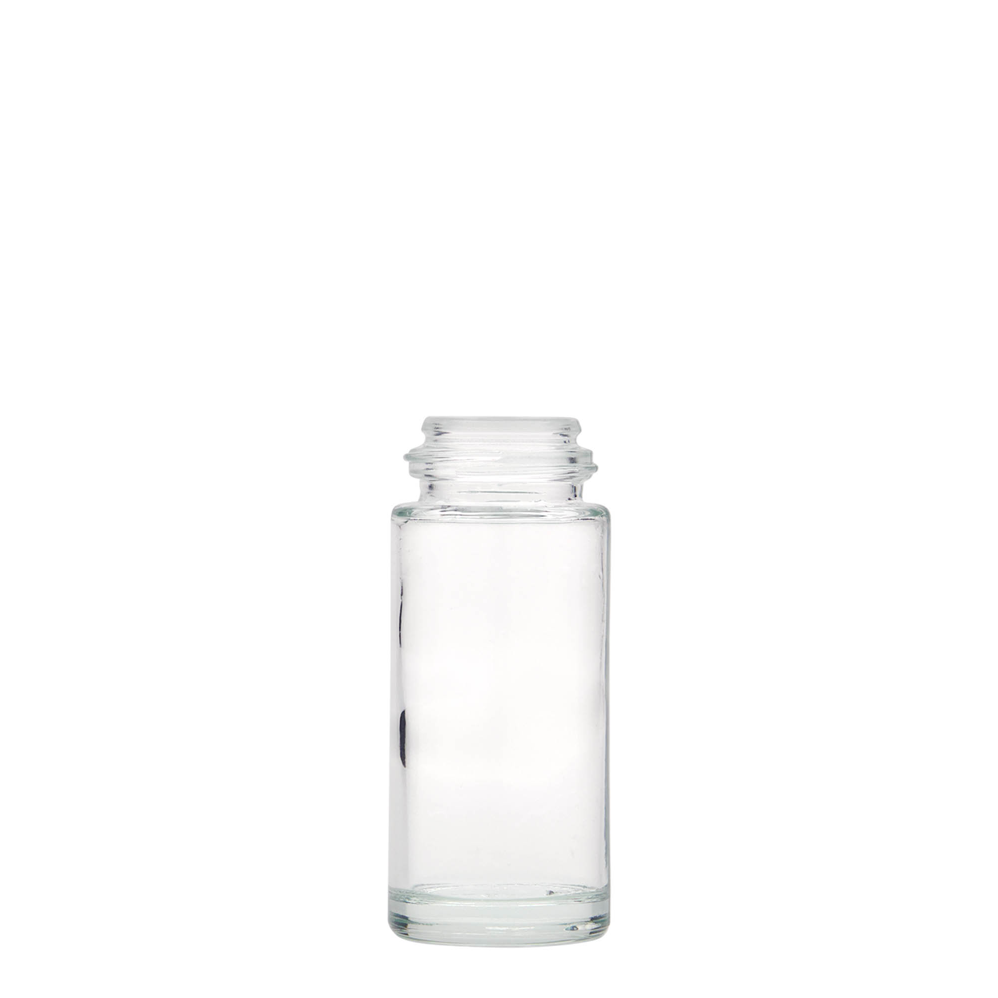 50 ml ritininis buteliukas, stiklas, anga: varžtinis kamštis 50 ml ritininis buteliukas, stiklas, anga: varžtinis kamštis