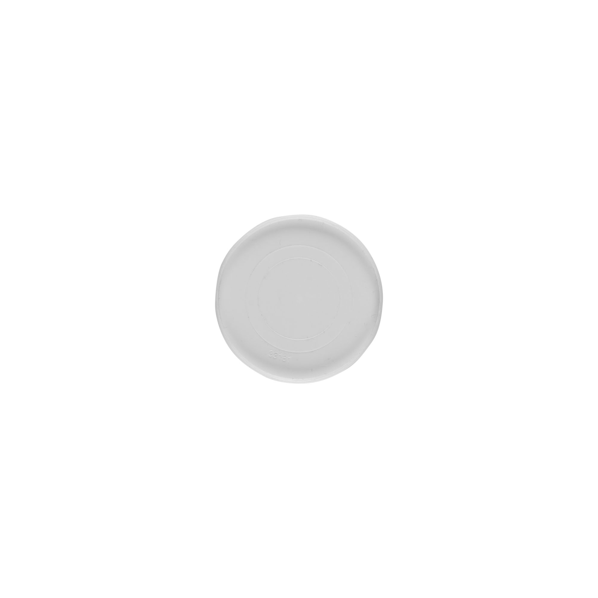 Uždengimo diskas 50 ml „Bianca“, PP plastikas, baltas Uždengimo diskas 50 ml „Bianca“, PP plastikas, baltas