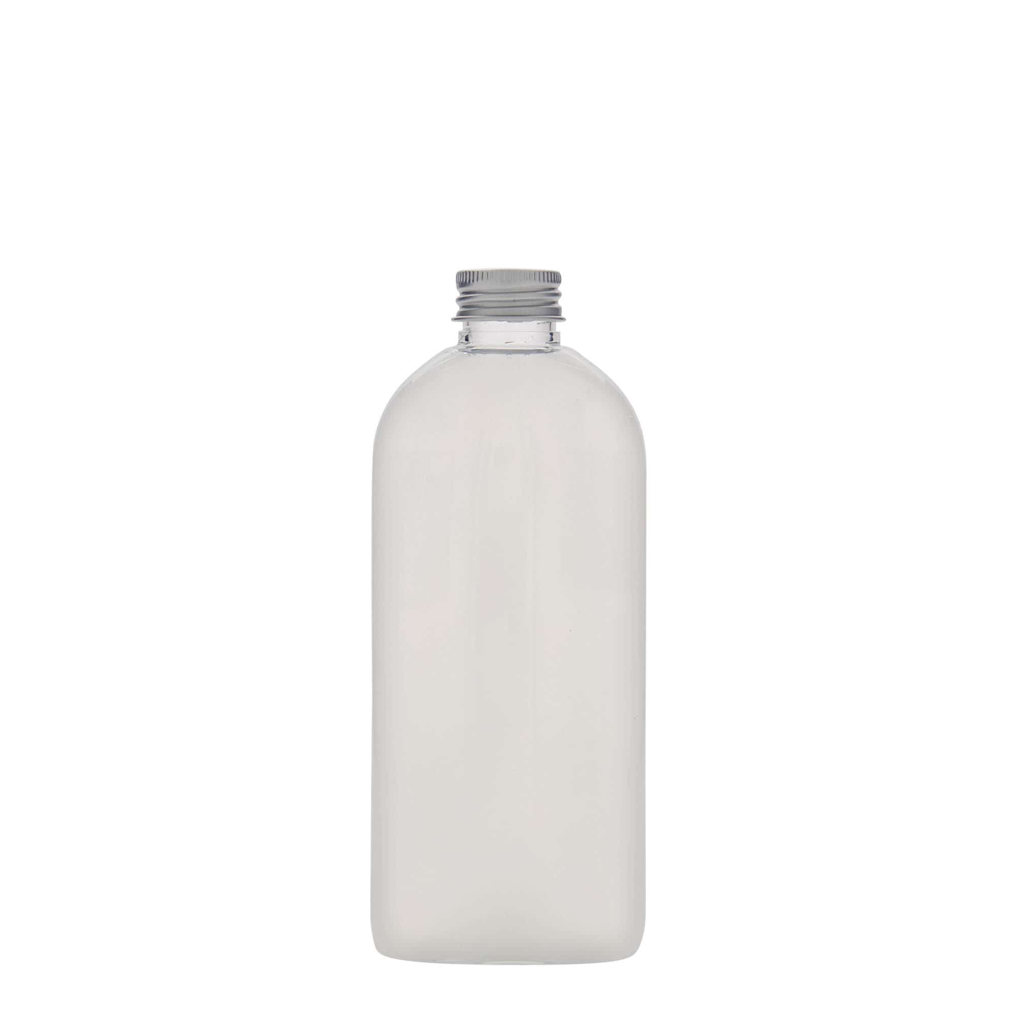 250 ml PET butelis „Iris“, ovalus, plastikas, anga: 24/410