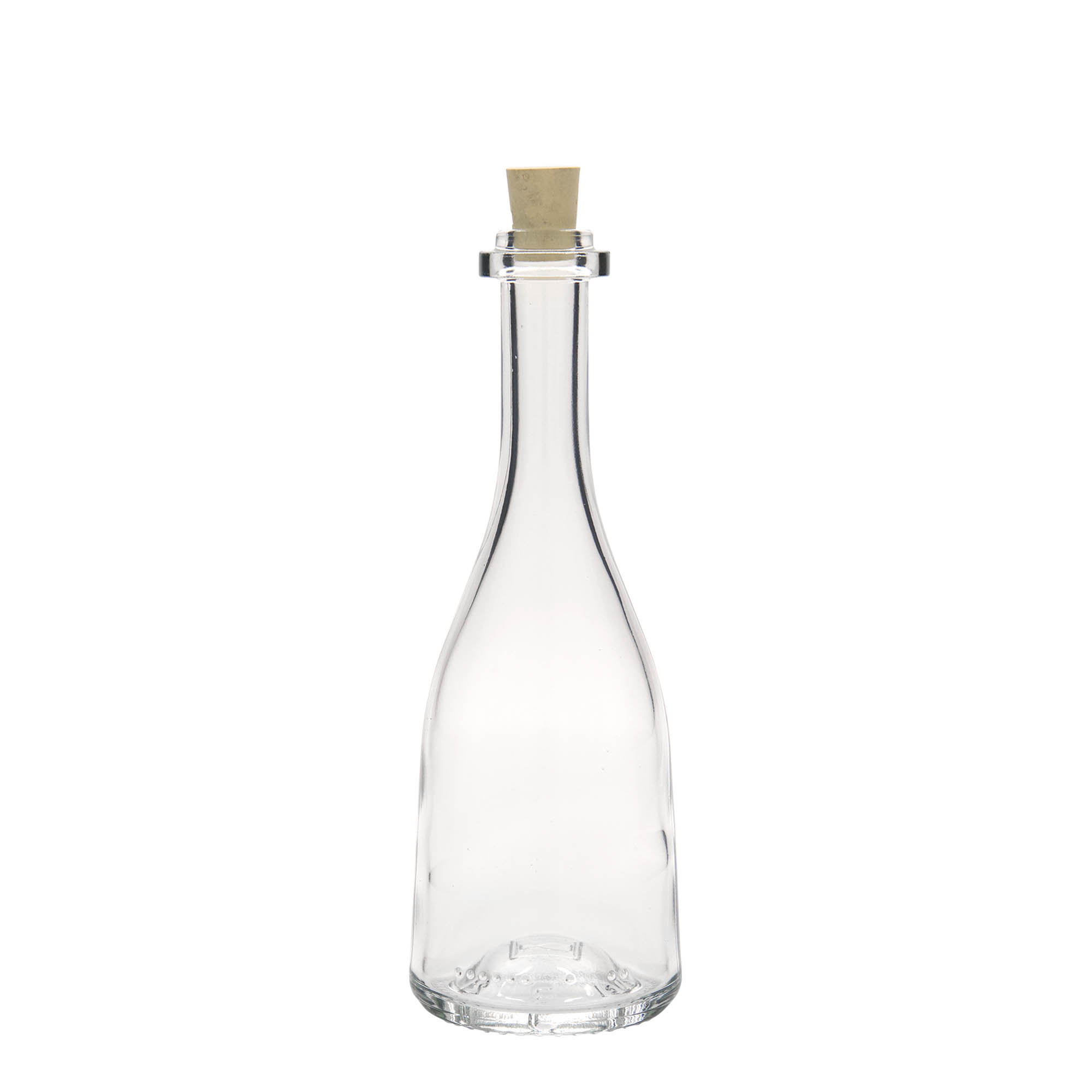 200 ml stiklinis butelis „Rustica“, kamštis