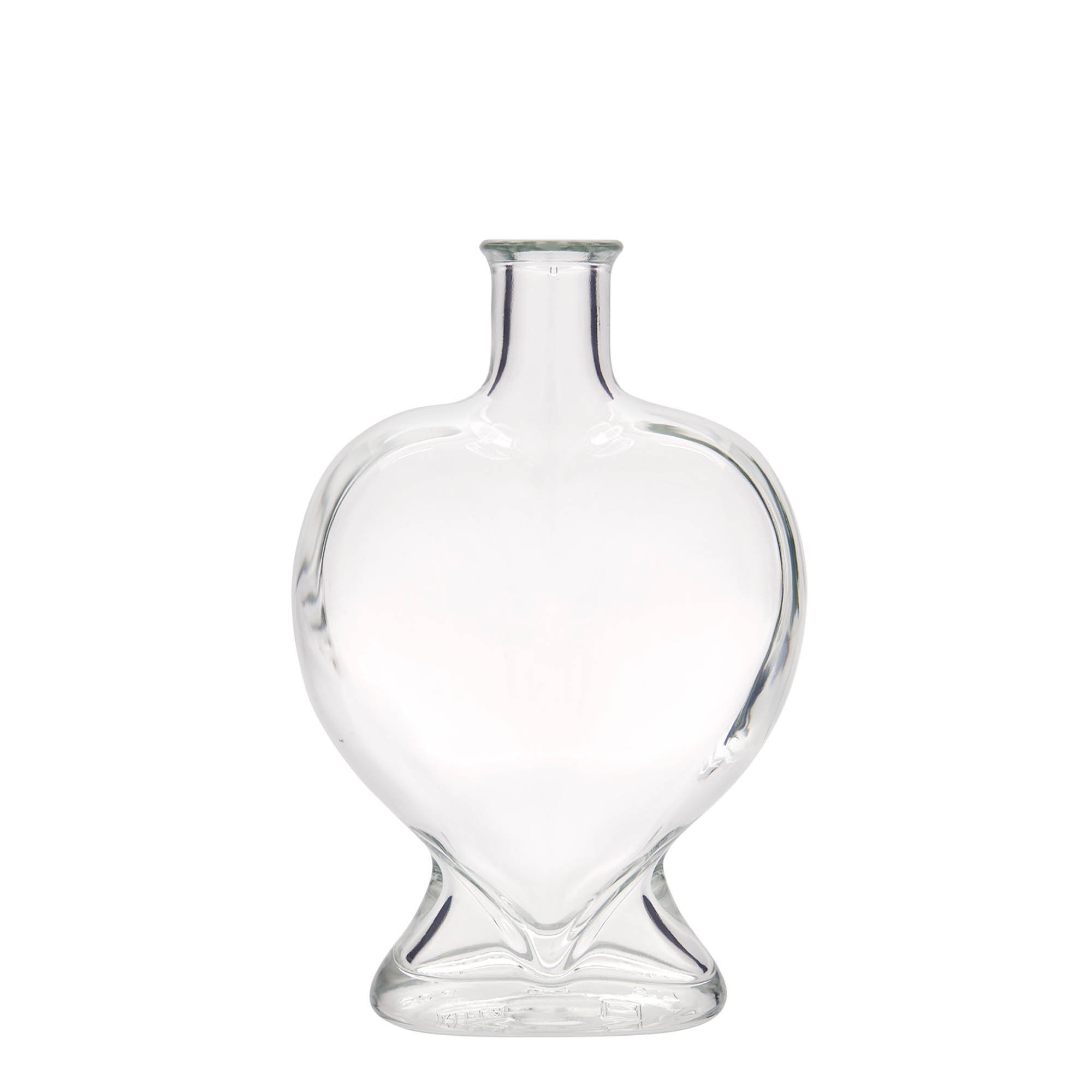 500 ml stiklinis butelis „Širdis“, anga: kamštis 500 ml stiklinis butelis „Širdis“, anga: kamštis