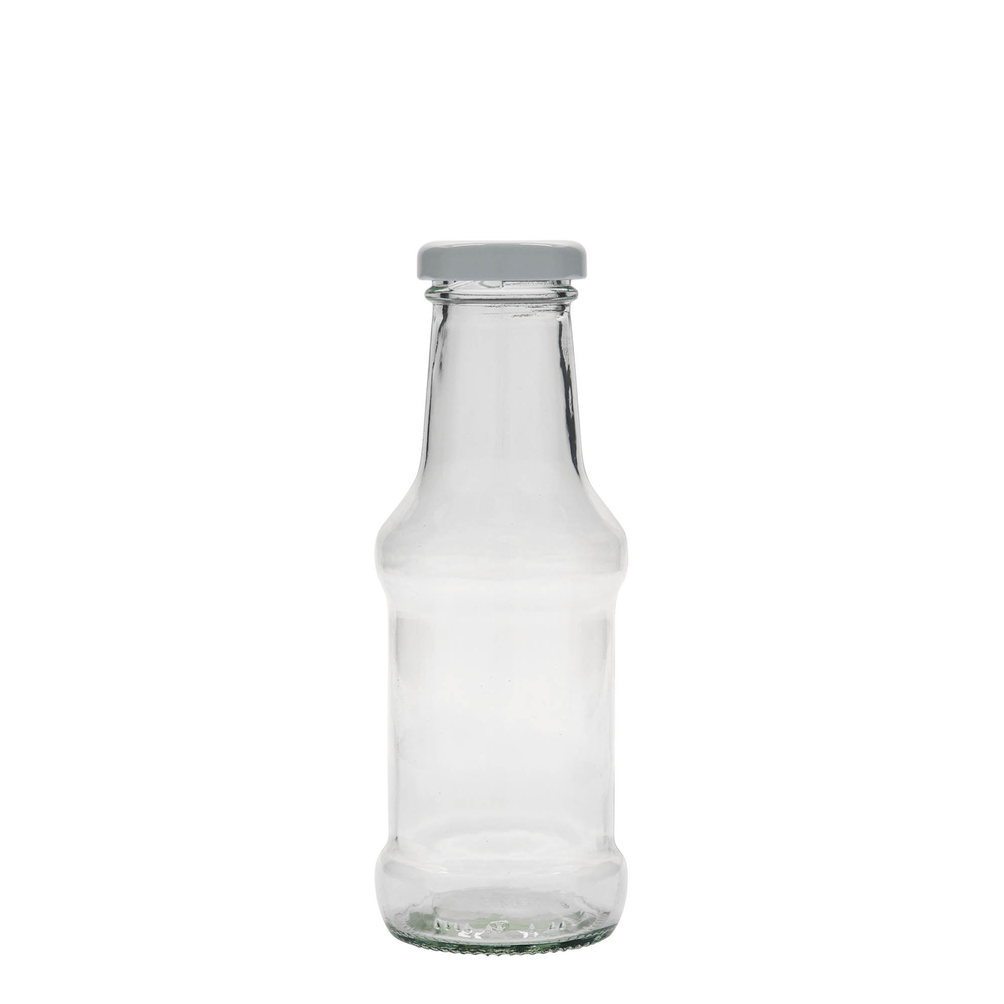 250 ml padažo buteliukas, stiklas, kamštis: Twist-Off (TO 38) 250 ml padažo buteliukas, stiklas, kamštis: Twist-Off (TO 38)