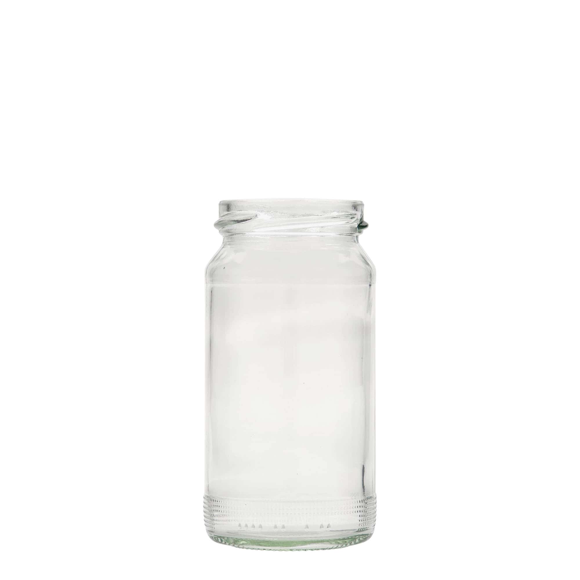 212 ml aukštas apvalus stiklas, anga: Twist-Off (TO 53)