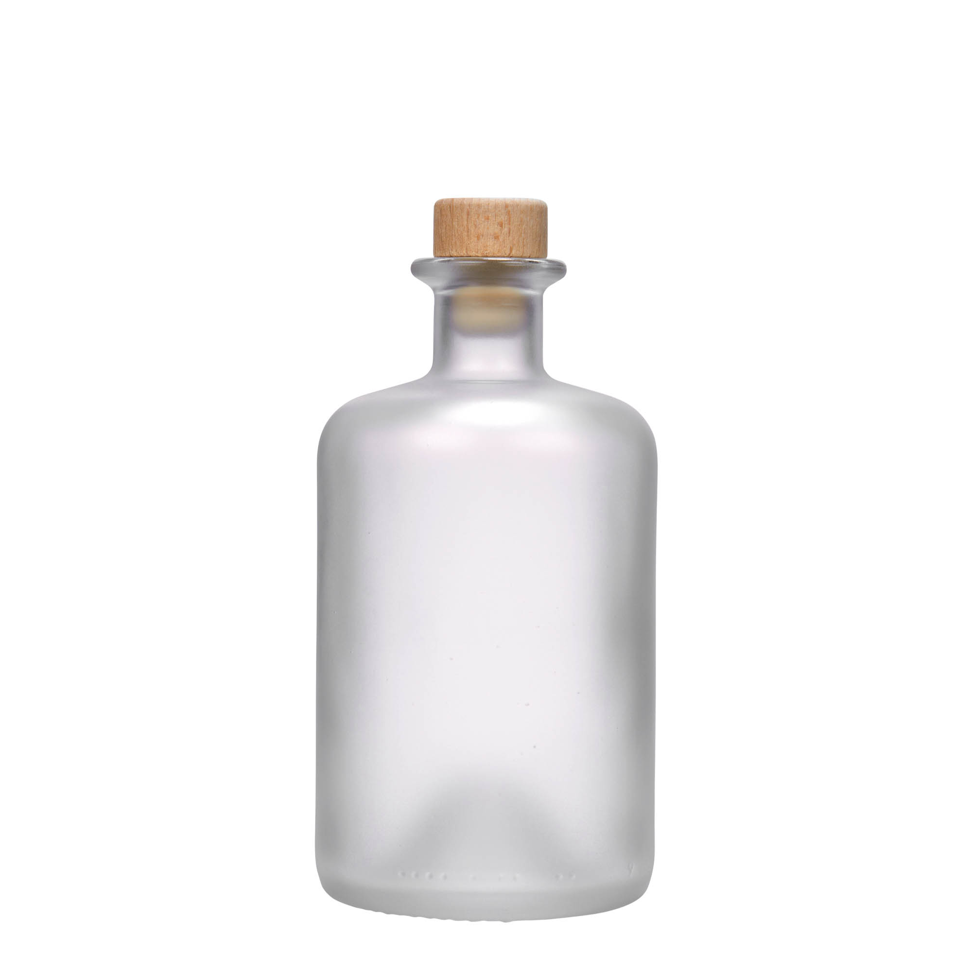 500 ml vaistininko stiklinis butelis, šaldytas, kamštis 500 ml vaistininko stiklinis butelis, šaldytas, kamštis