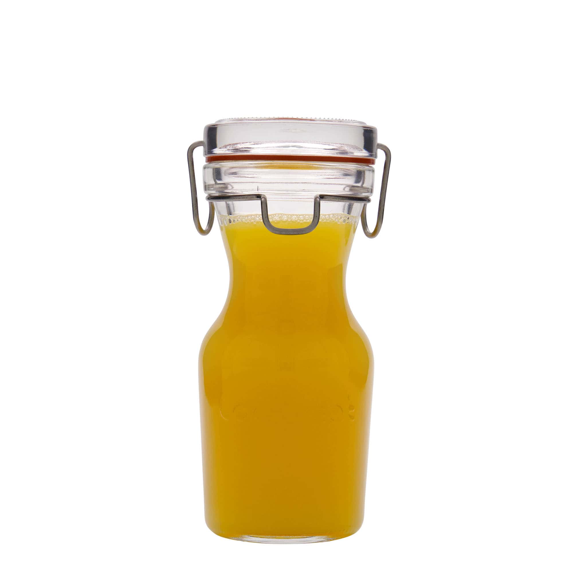 250 ml stiklinė karafa „Lock-Eat“, anga: vielos lankelio uždarymas