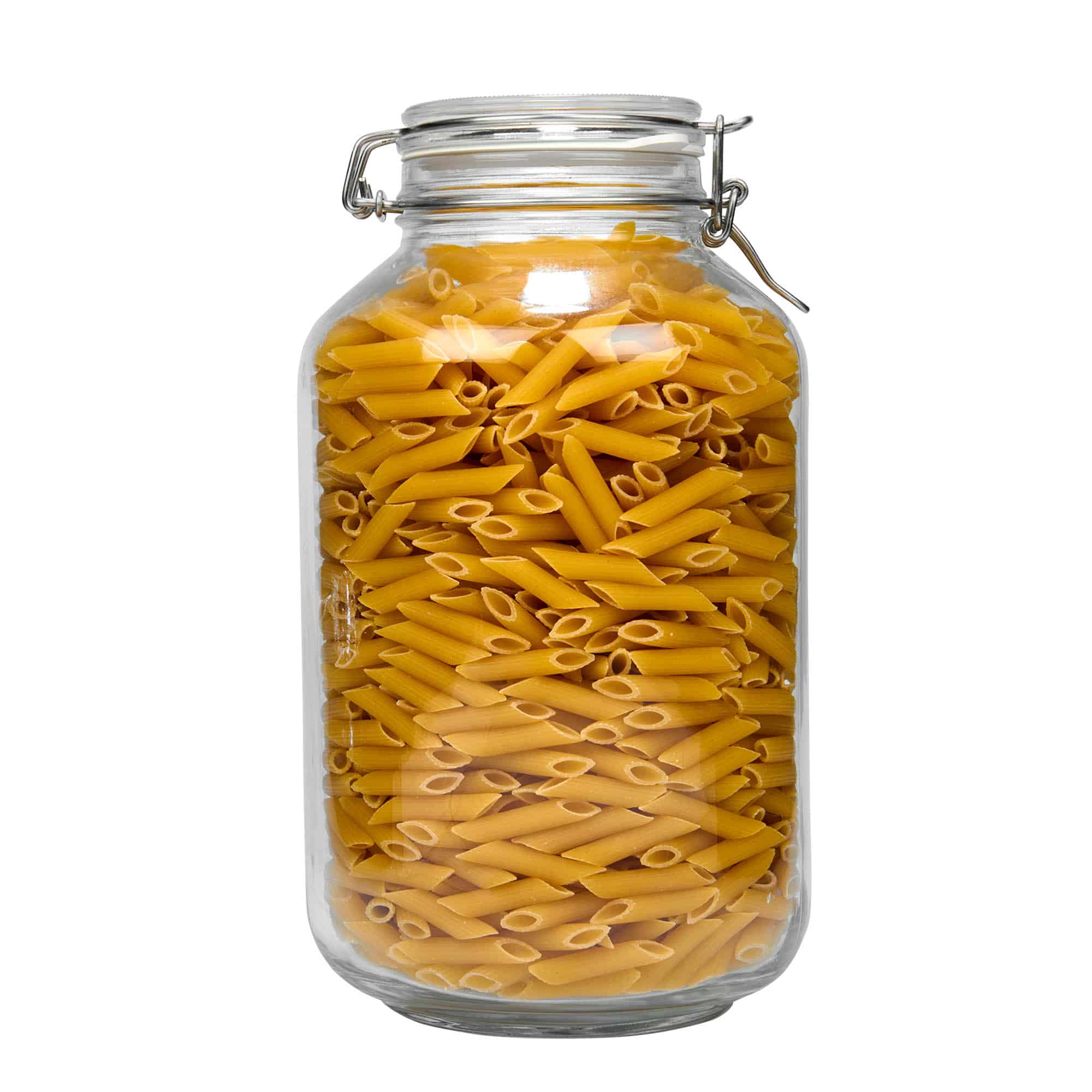 4.000 ml vielos užsegimo stiklainis „Fido“, anga: vielos užsegimas